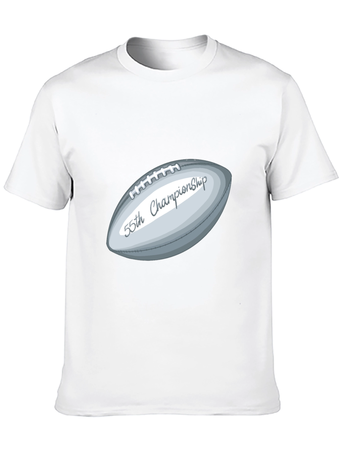 55th Championship Football T-Shirt