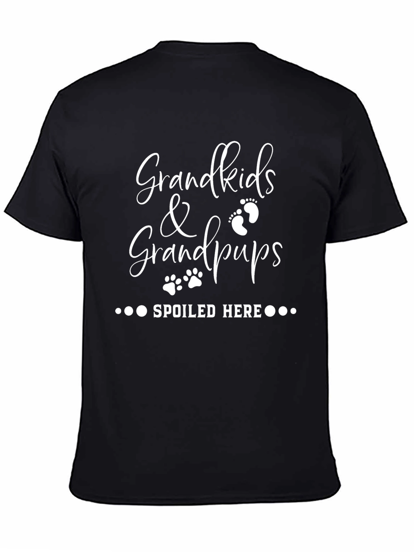 Grandkids & Grandpups Spoiled Here T-Shirt