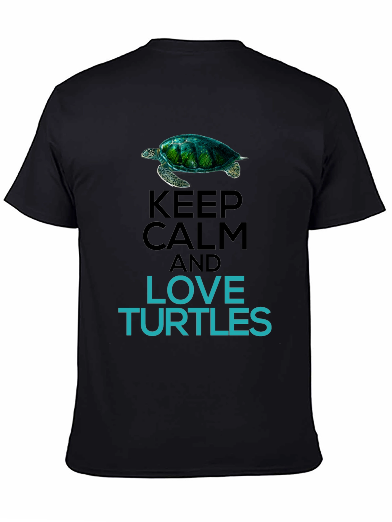 Keep Calm Love Turtles Graphic Tee