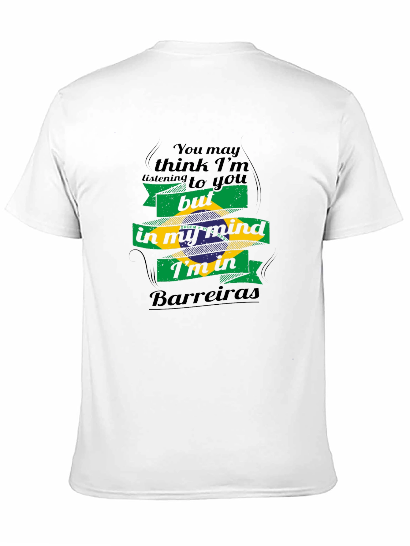 Barreiras Brazil Mind T-Shirt - Unique Novelty Tee