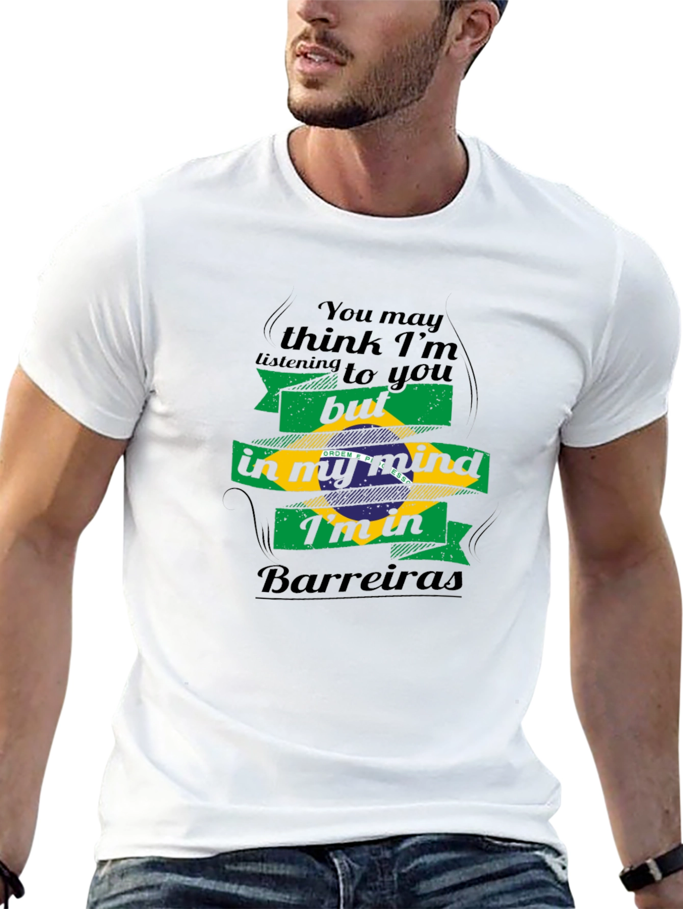 Barreiras Brazil Mind T-Shirt - Unique Novelty Tee