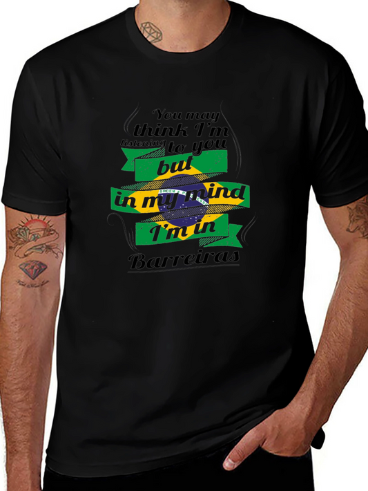 Barreiras Brazil Mind T-Shirt - Unique Novelty Tee