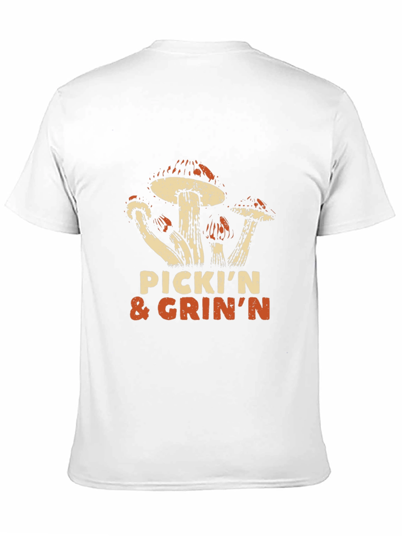 Pickin & Grinnin Mushroom T-Shirt