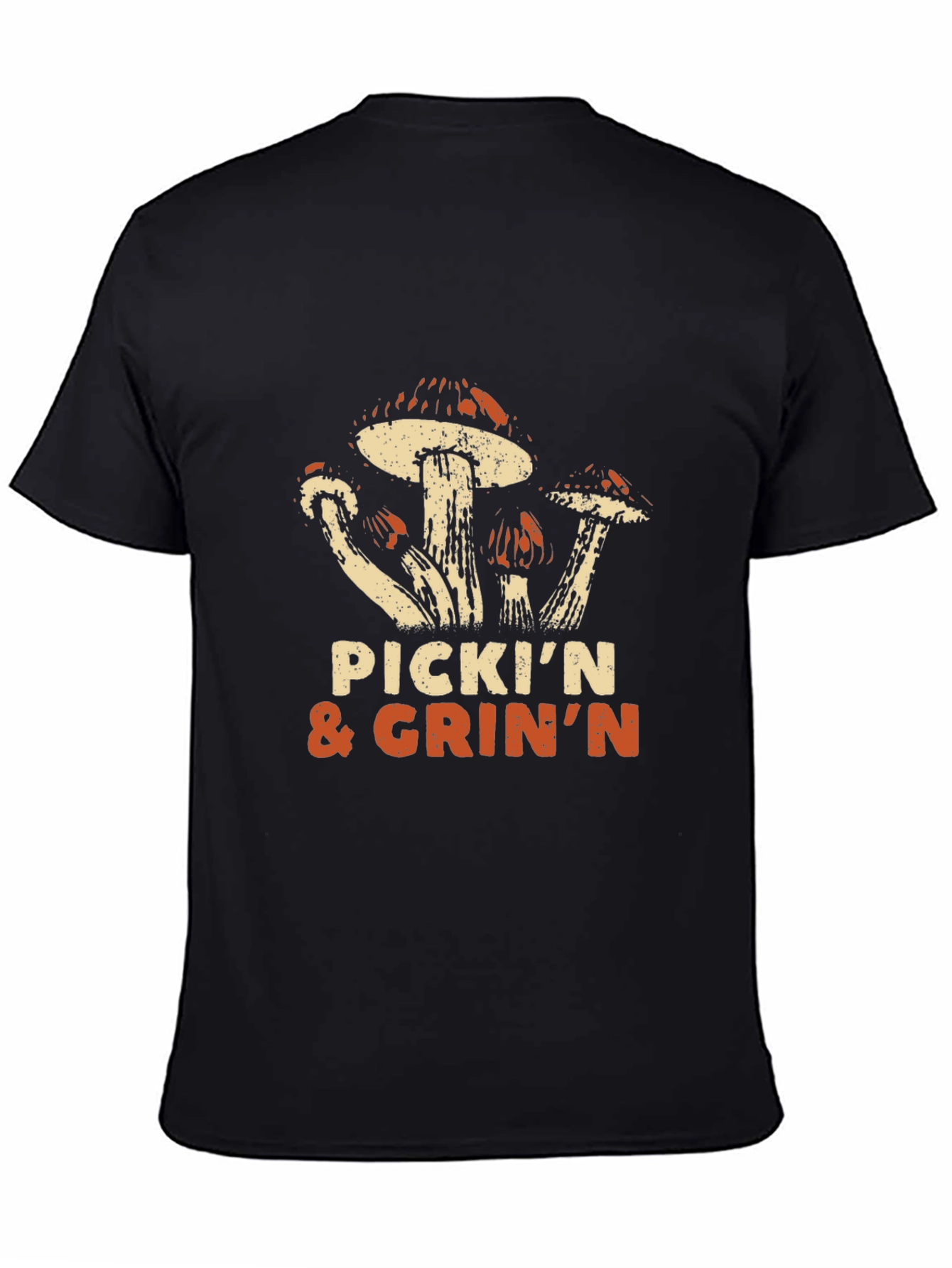Pickin & Grinnin Mushroom T-Shirt