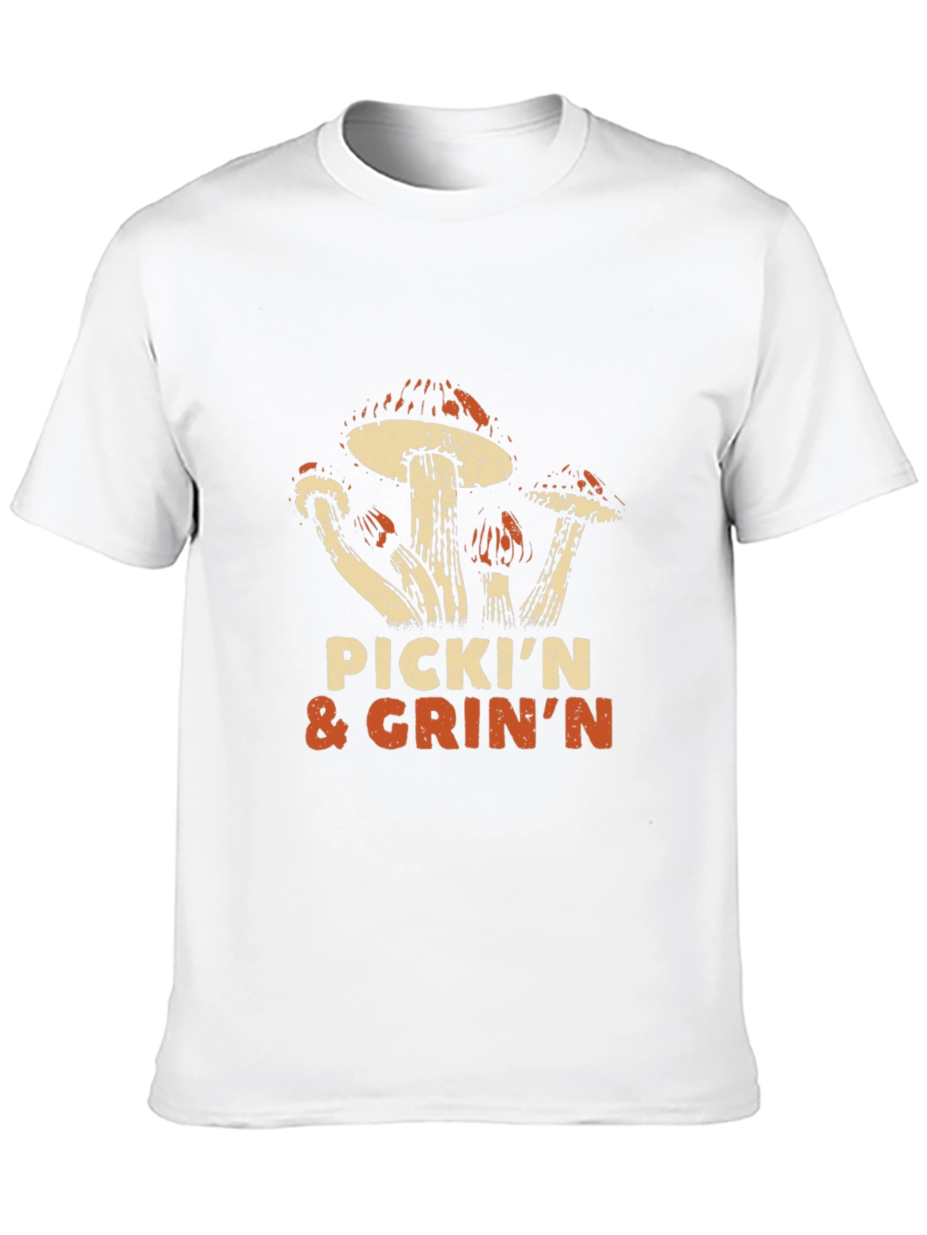 Pickin & Grinnin Mushroom T-Shirt