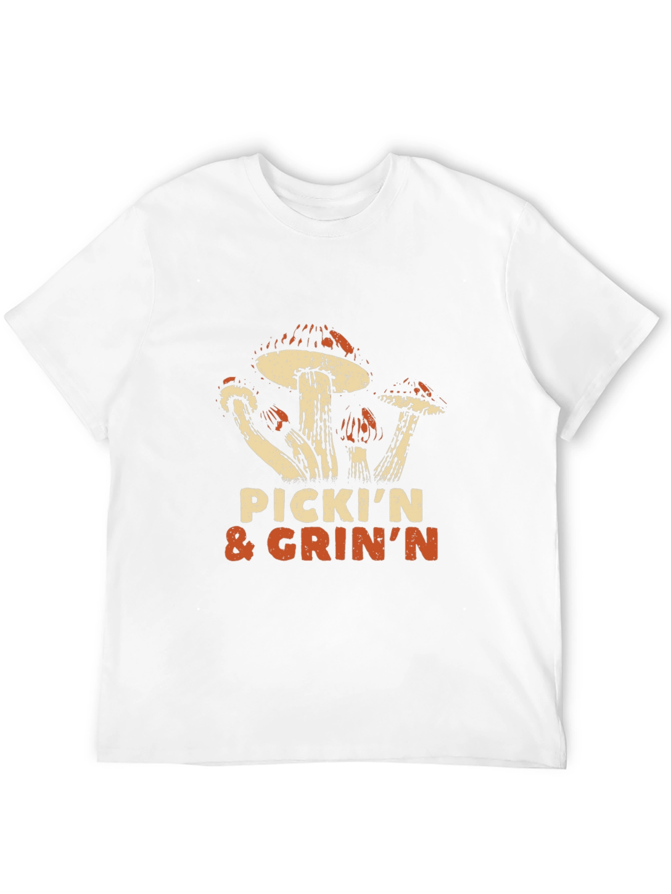 Pickin & Grinnin Mushroom T-Shirt
