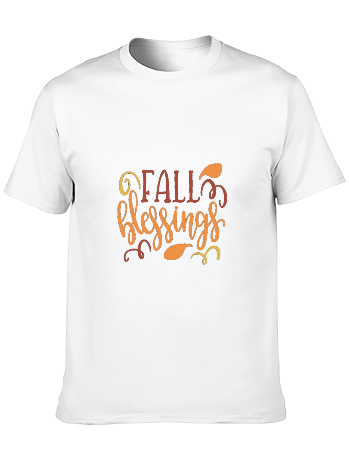 Fall Blessings Graphic Tee - Black
