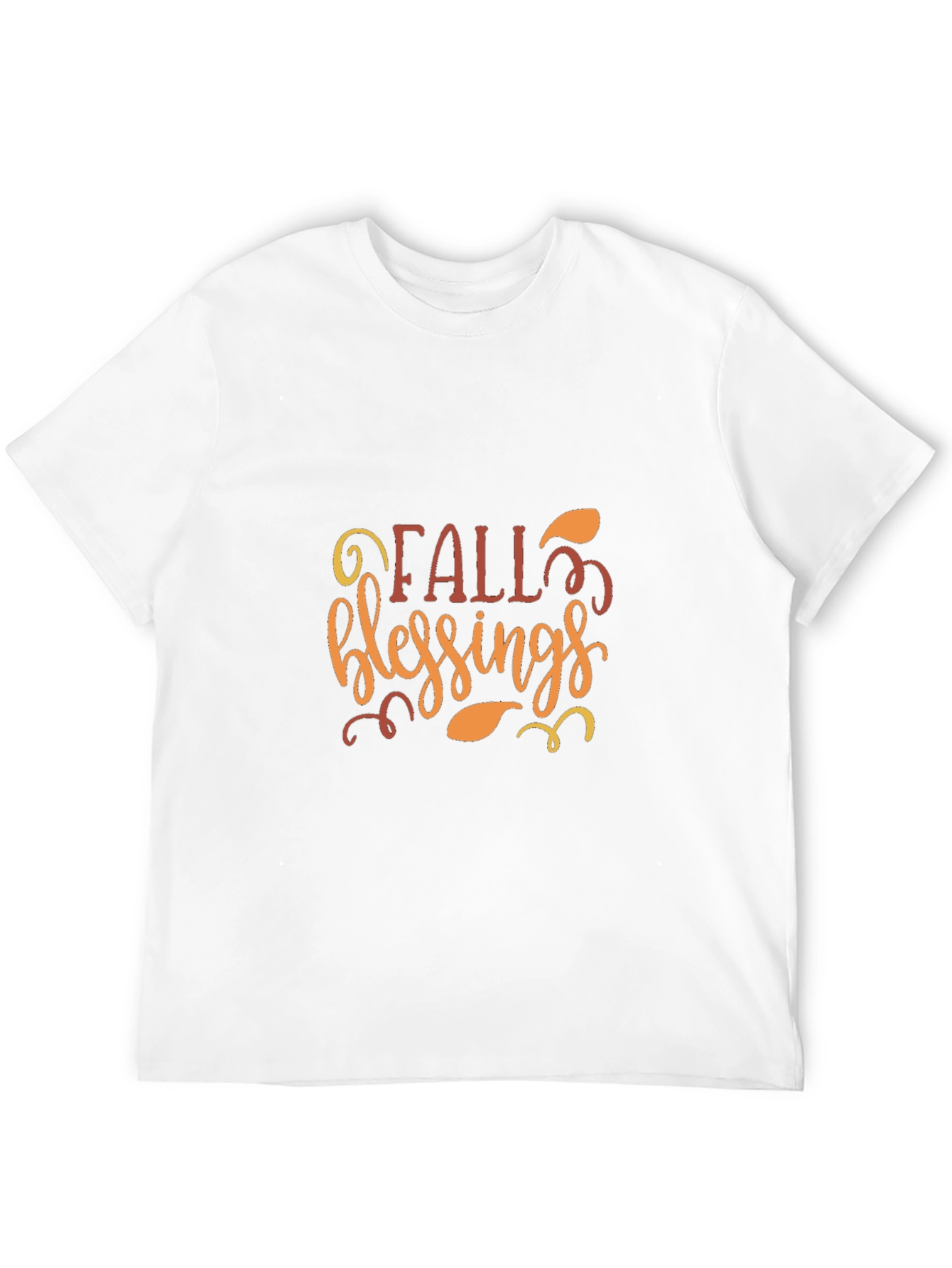Fall Blessings Graphic Tee - Black