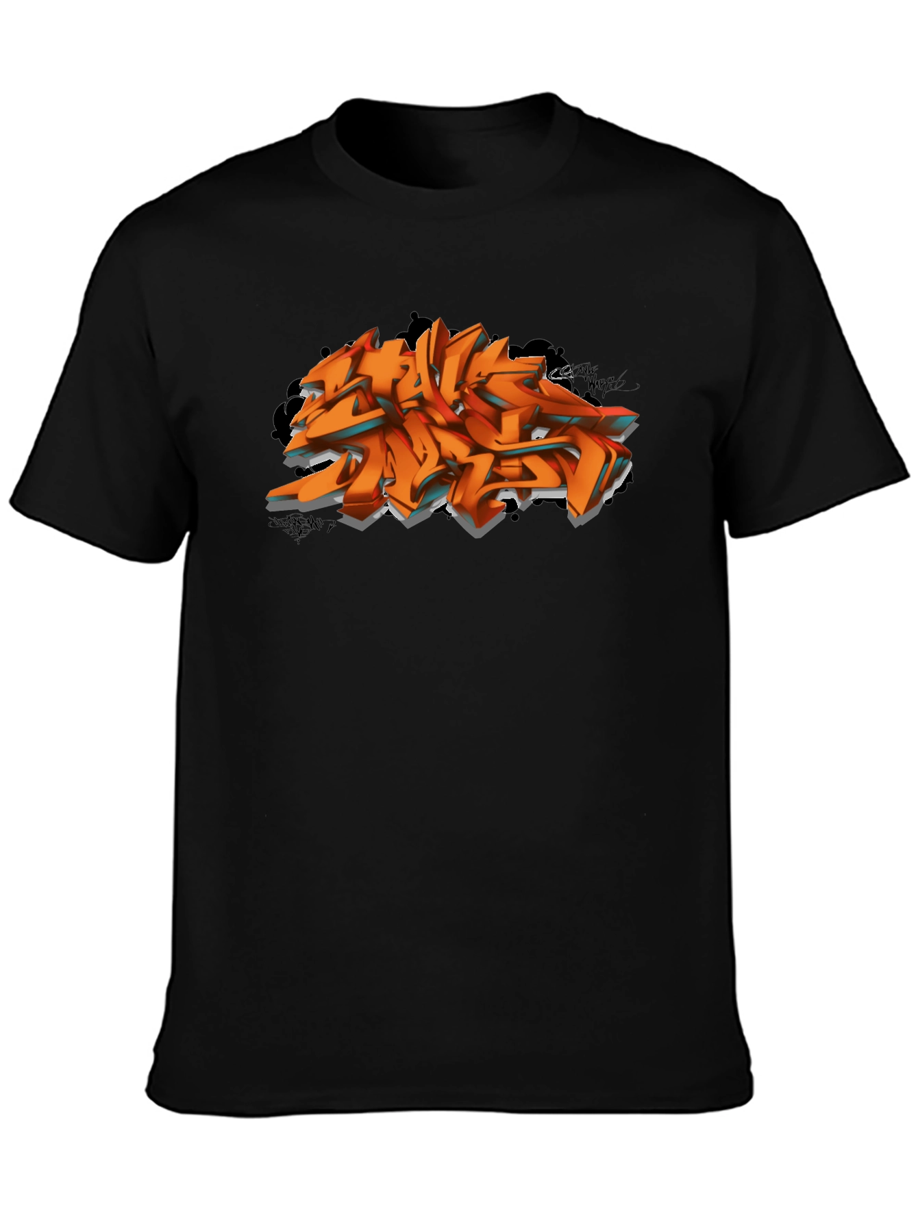 Bold Graffiti Art T-Shirt - Statement Tee