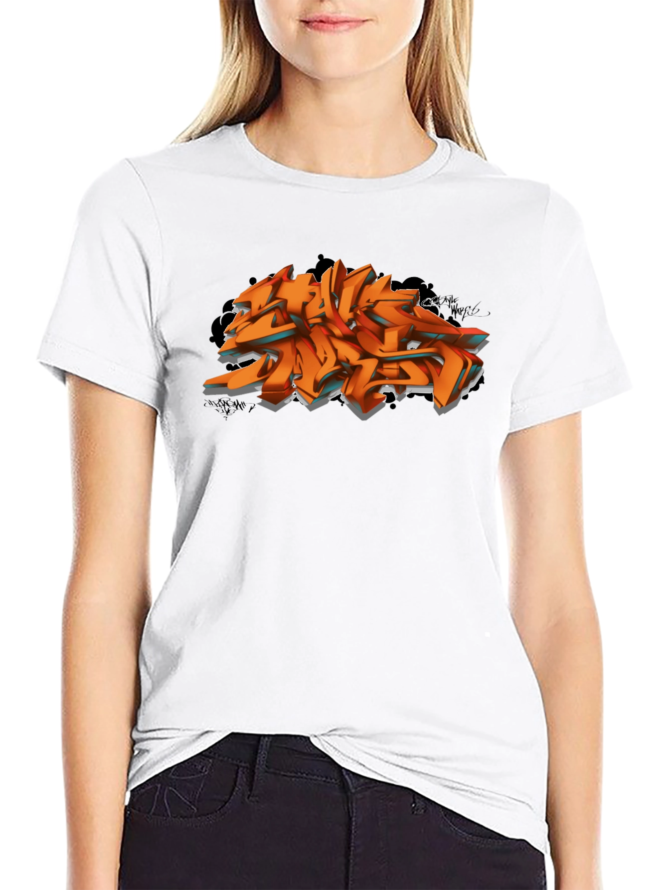 Bold Graffiti Art T-Shirt - Statement Tee