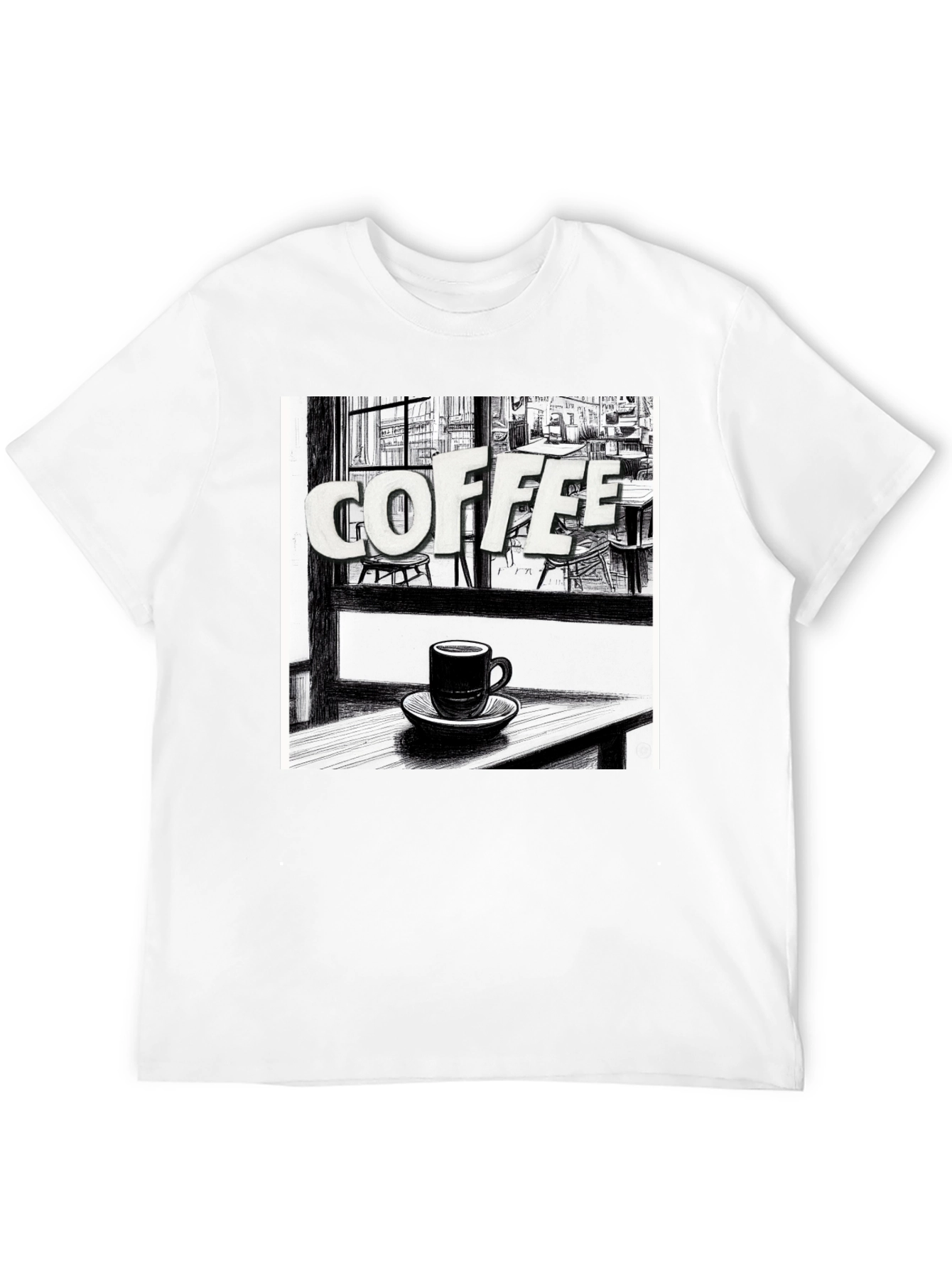 Coffee Shop T-Shirt: Unique Graphic Tee