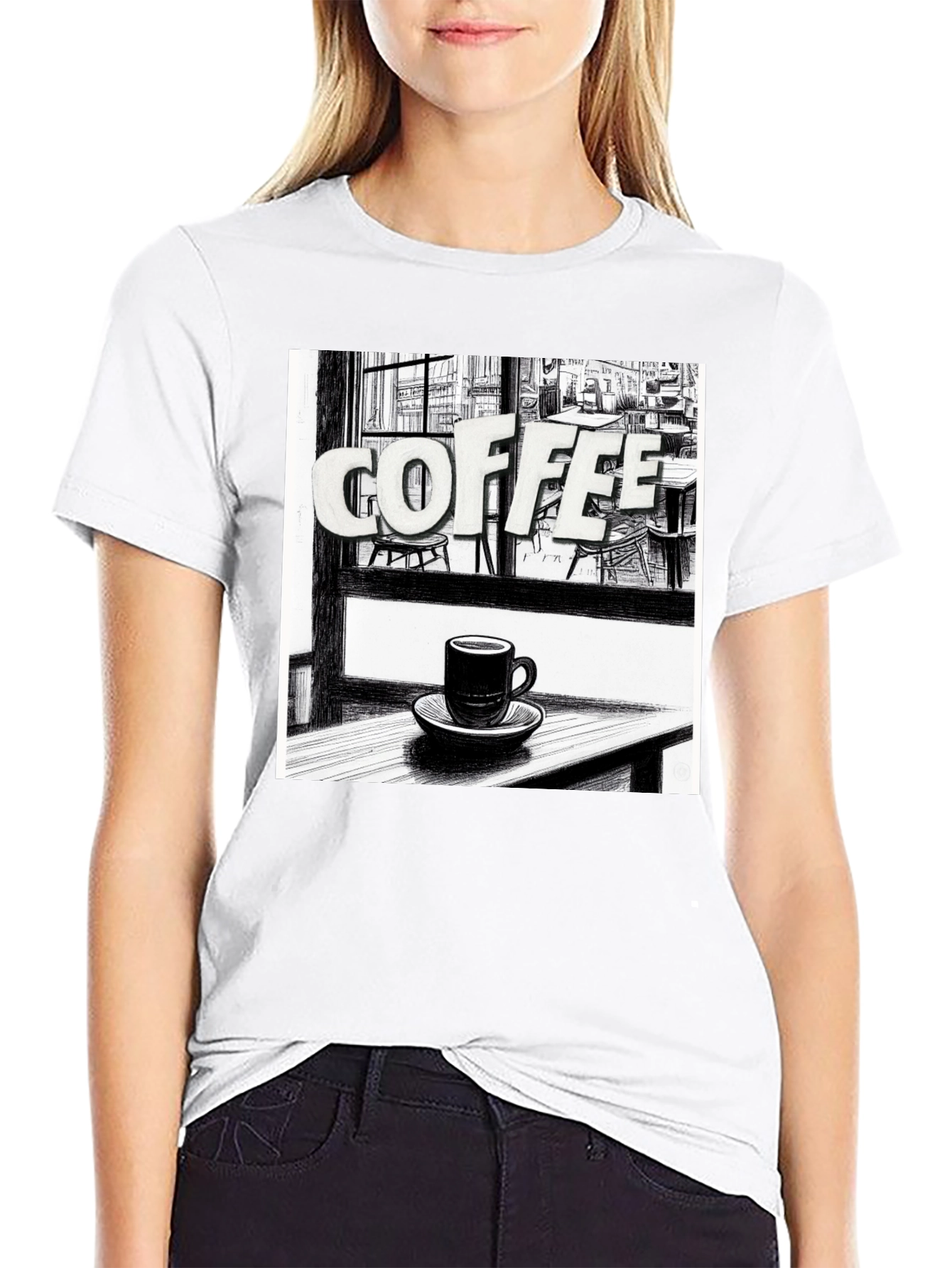 Coffee Shop T-Shirt: Unique Graphic Tee