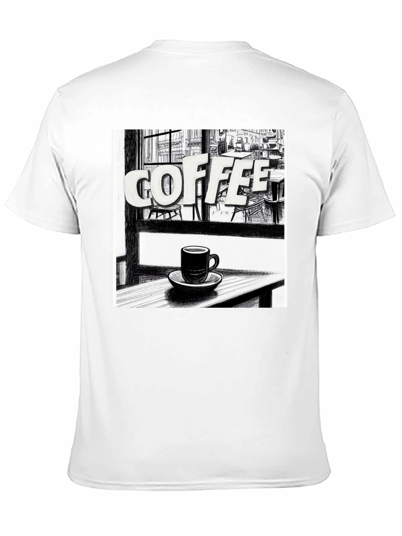 Coffee Shop T-Shirt: Unique Graphic Tee