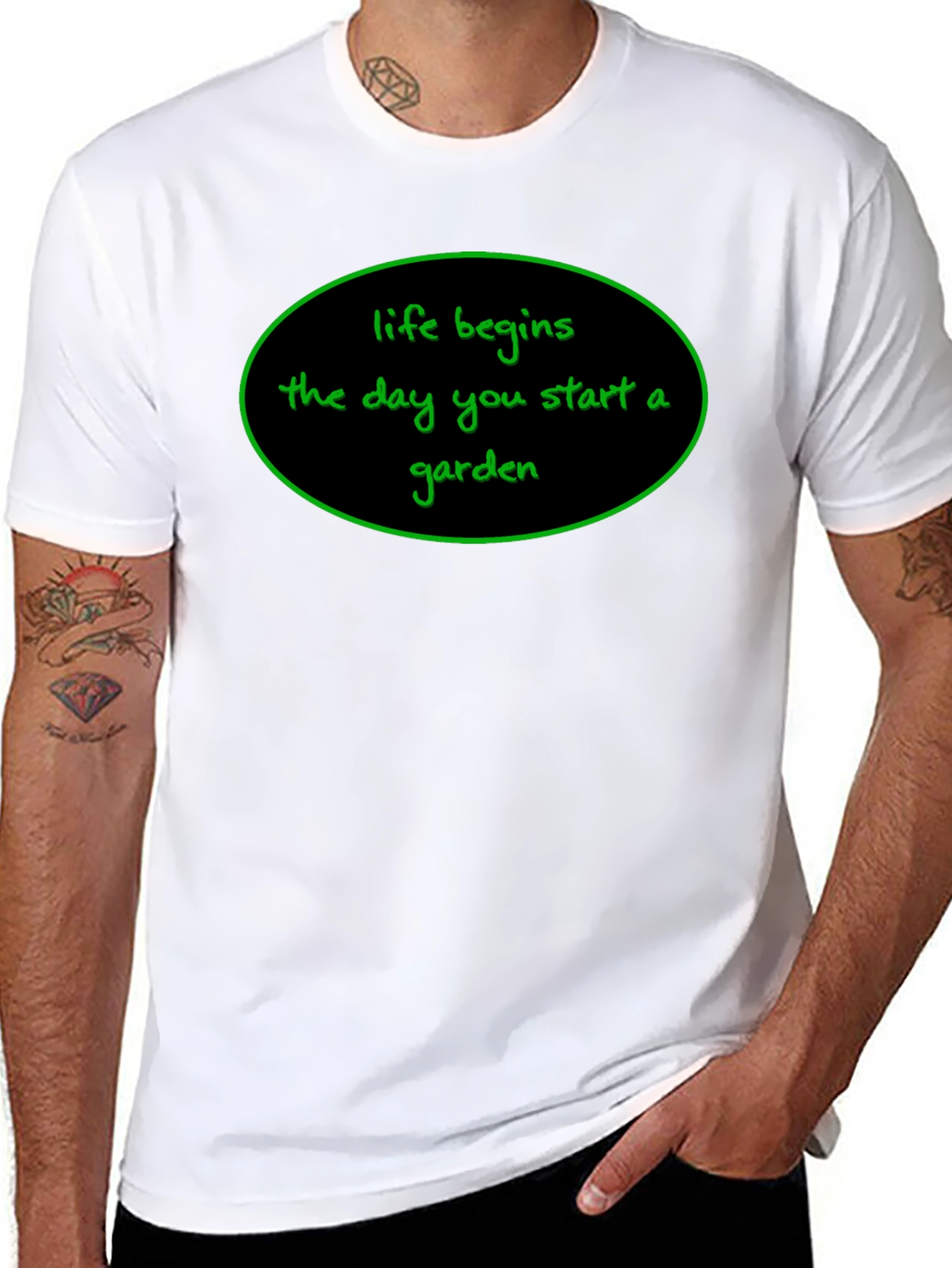 Life Begins T-Shirt - Garden Lover Tee