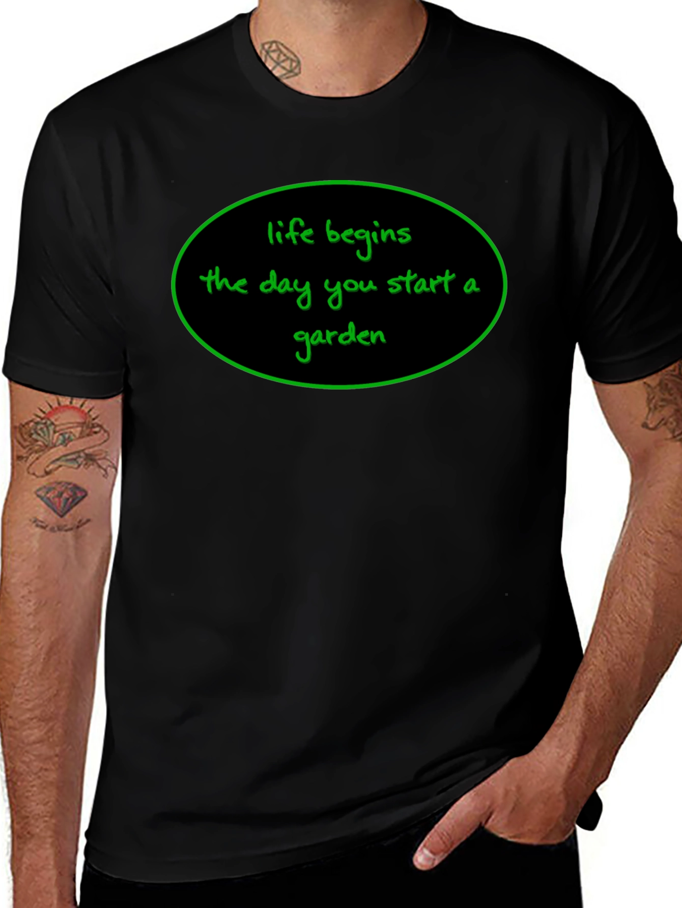 Life Begins T-Shirt - Garden Lover Tee
