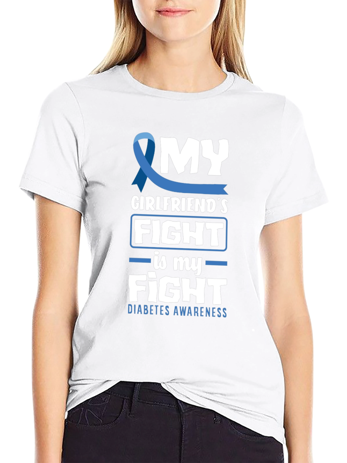Diabetes Awareness Shirt: Girlfriends Fight