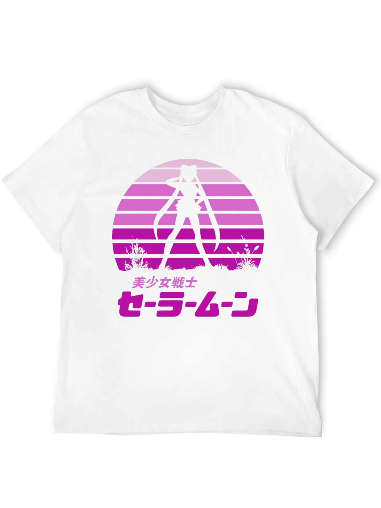 Sailor Moon Sunset Graphic Tee - Anime Shirt