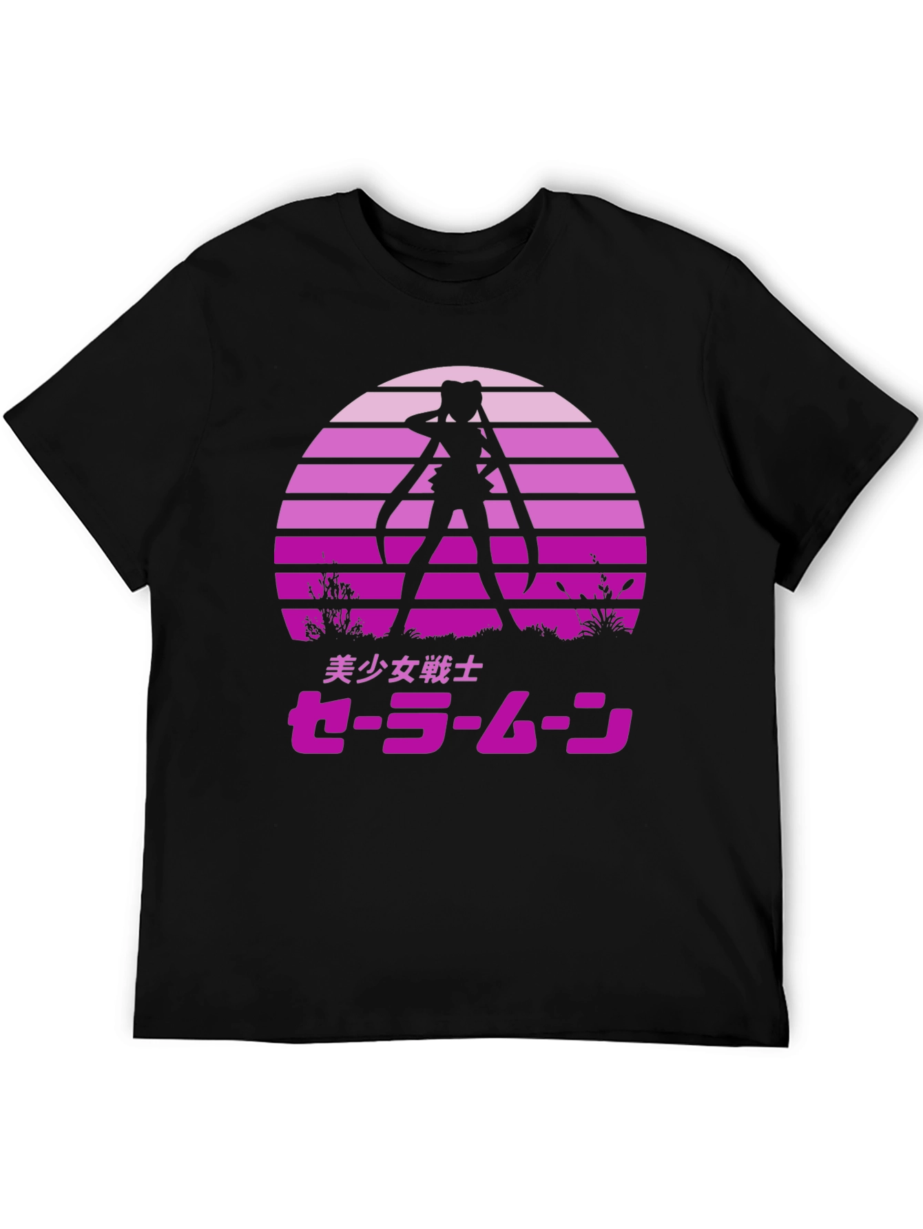 Sailor Moon Sunset Graphic Tee - Anime Shirt