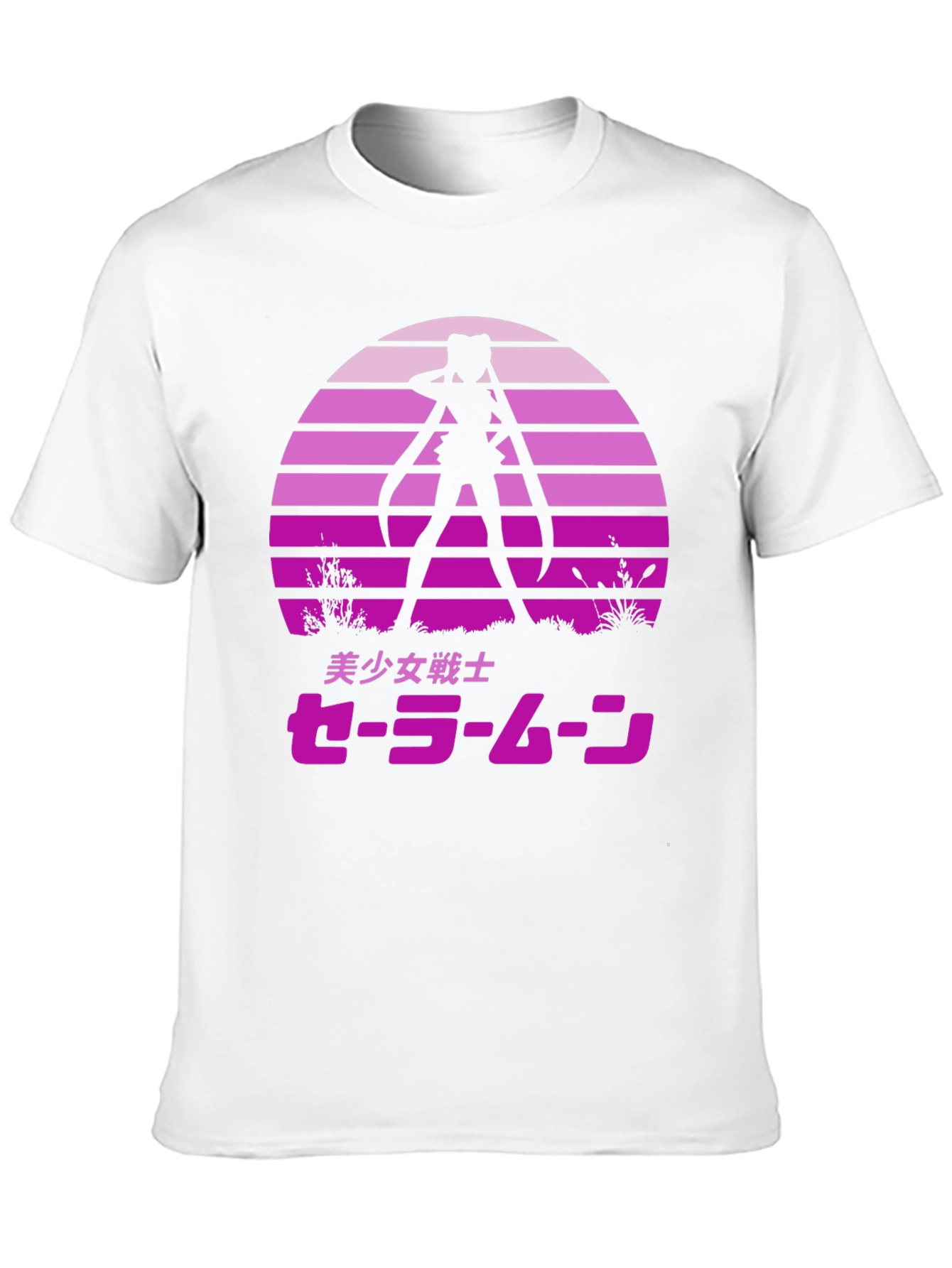 Sailor Moon Sunset Graphic Tee - Anime Shirt
