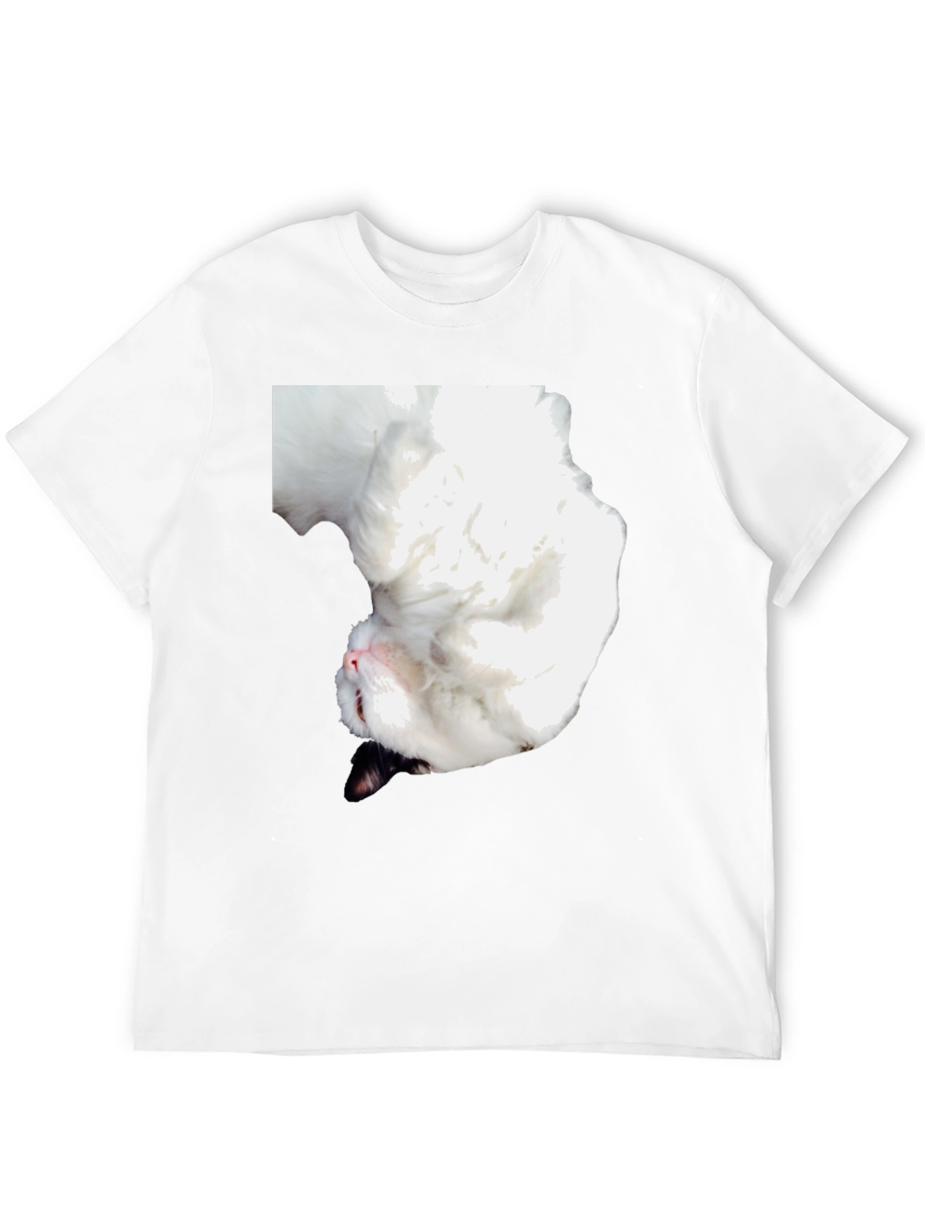 Upside Down Cat T-Shirt