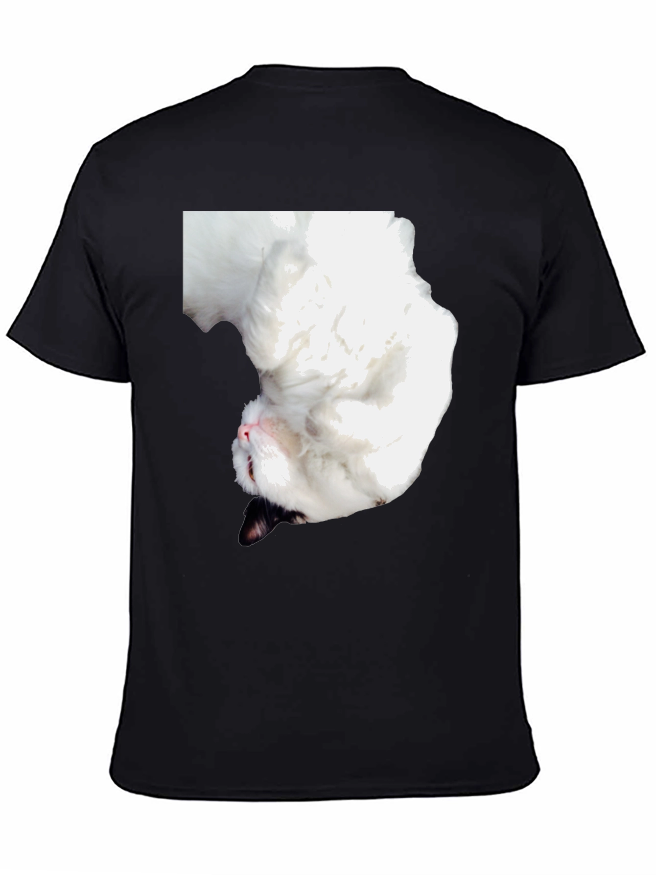 Upside Down Cat T-Shirt
