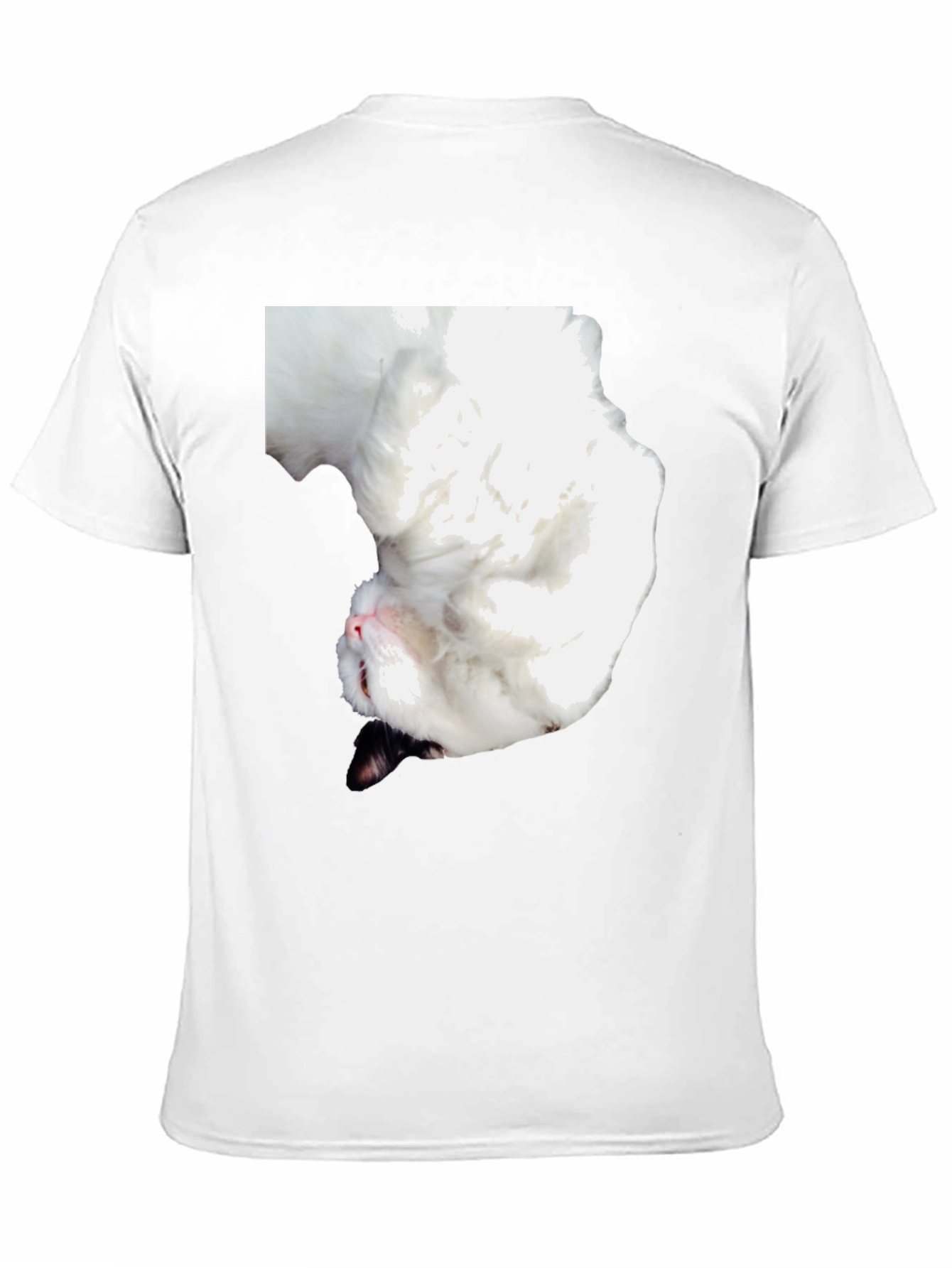 Upside Down Cat T-Shirt