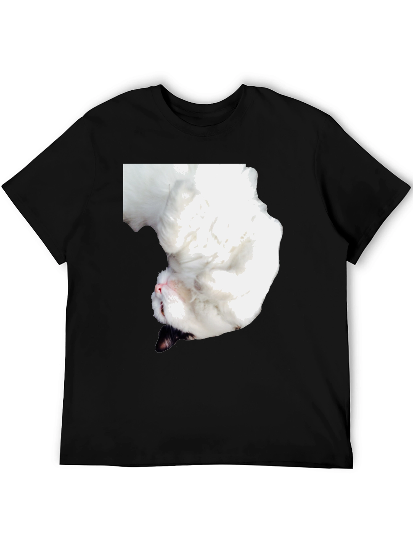 Upside Down Cat T-Shirt
