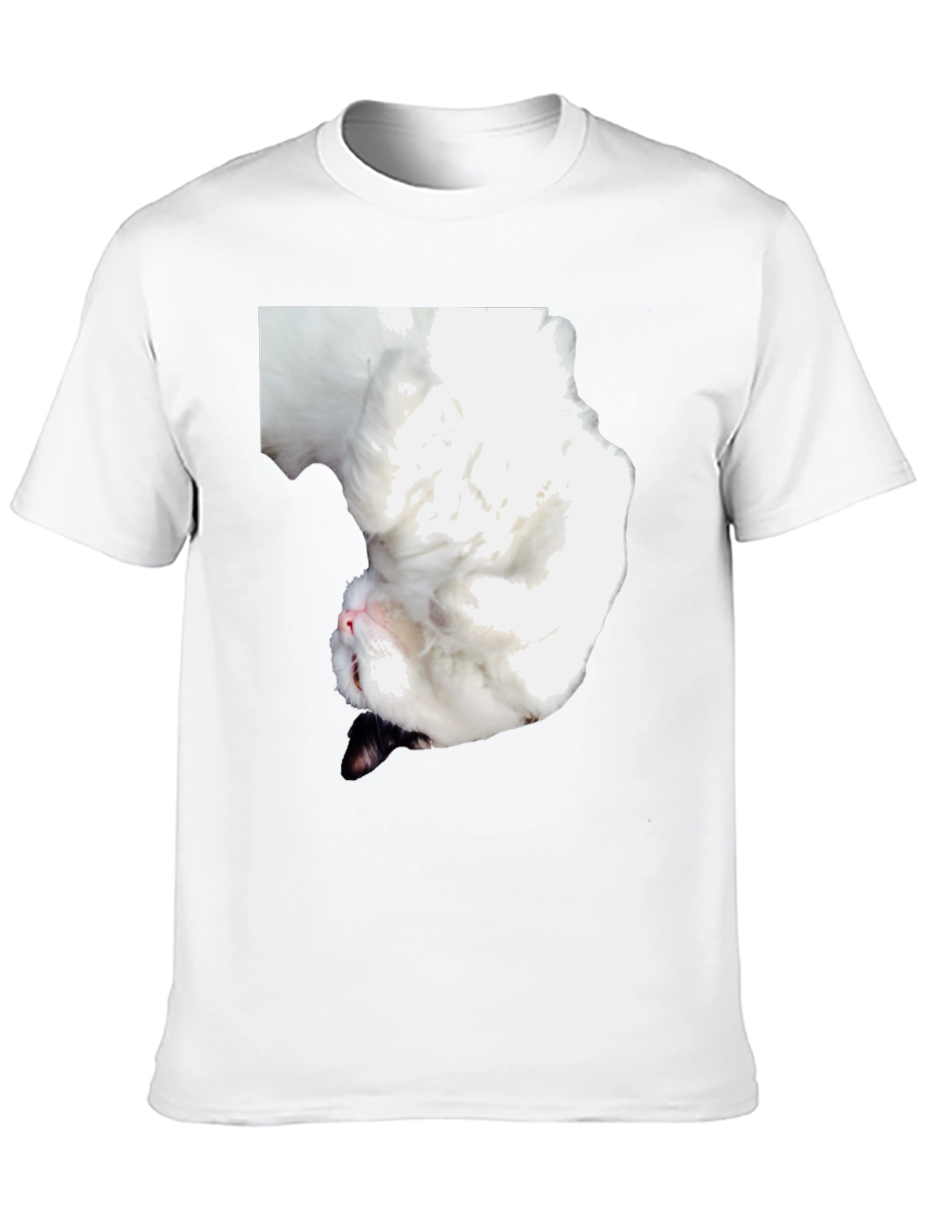 Upside Down Cat T-Shirt