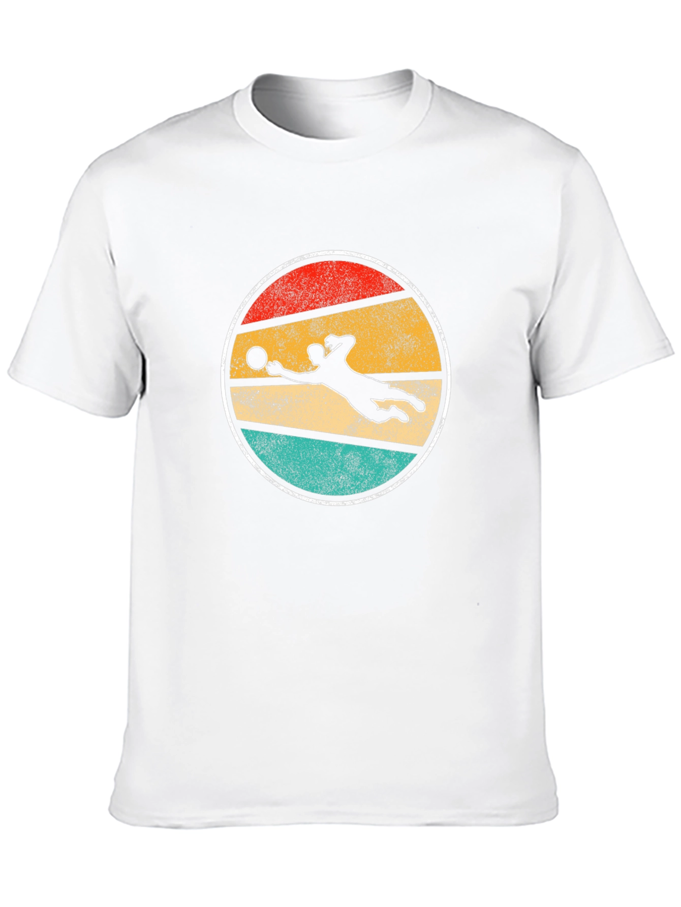 Retro Volleyball Player Graphic Tee