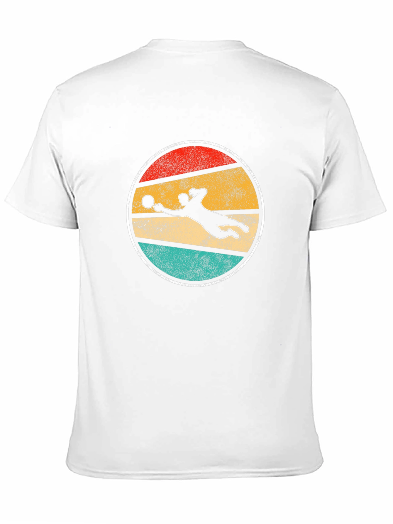 Retro Volleyball Player Graphic Tee