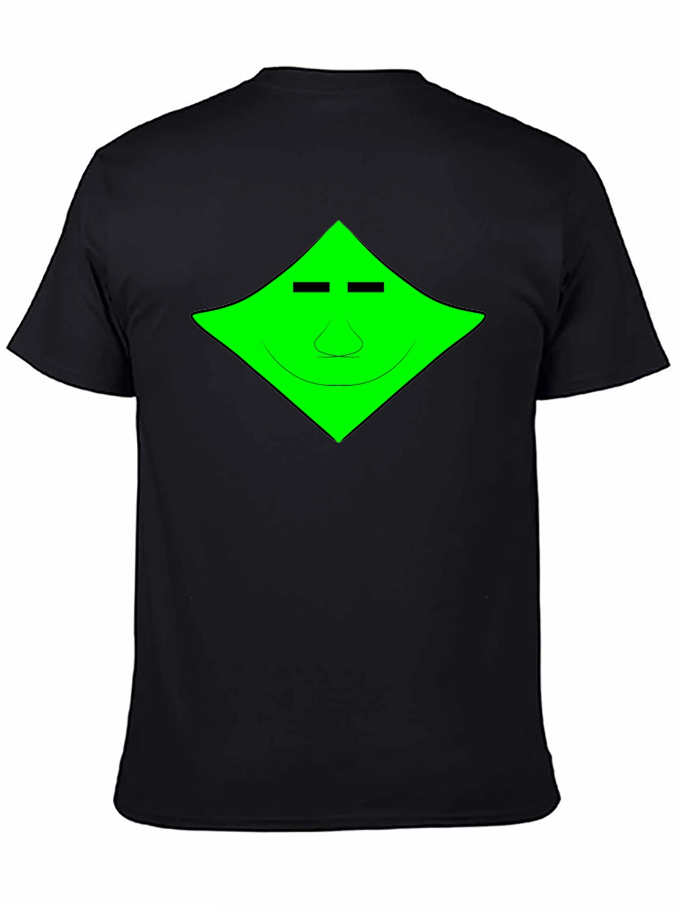Geometric Face Graphic Tee - Cool & Unique Design