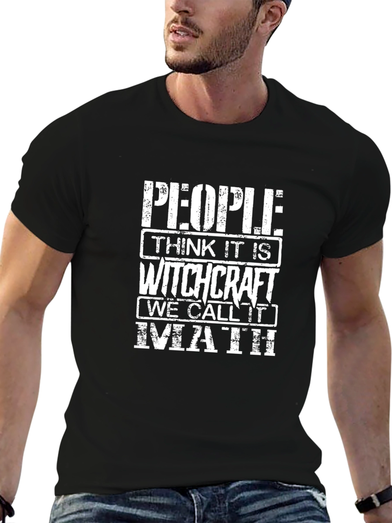Witchcraft Math Graphic T-Shirt - Soft Cotton Tee