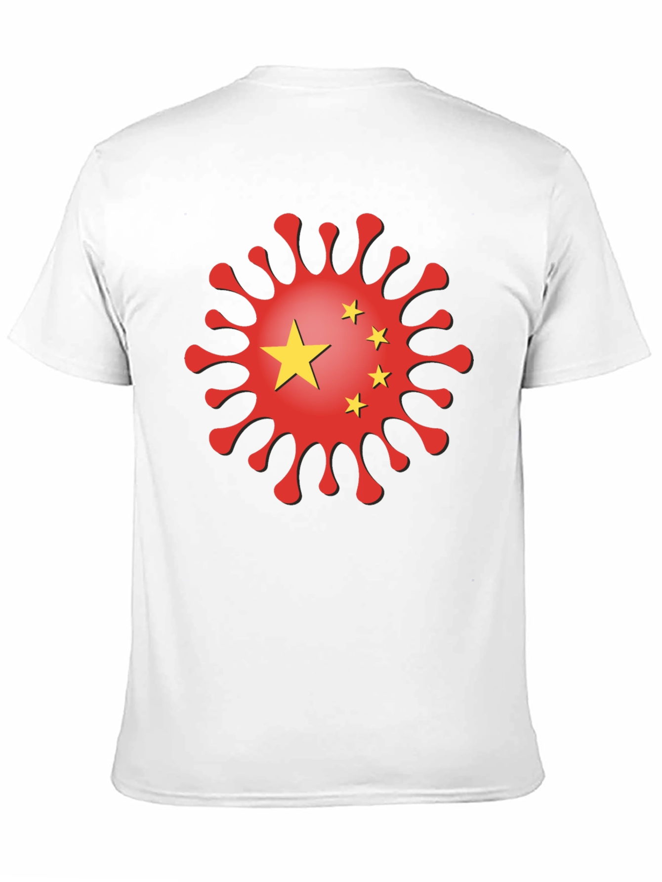 China Virus Graphic T-Shirt