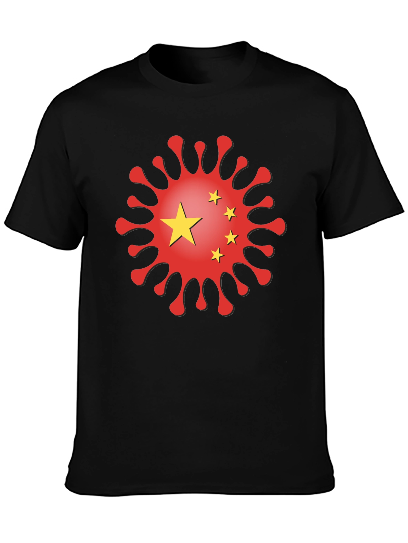 China Virus Graphic T-Shirt