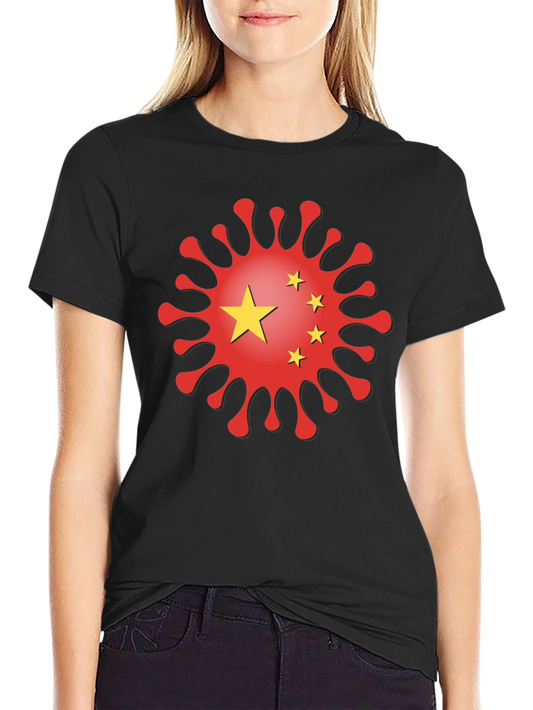 China Virus Graphic T-Shirt
