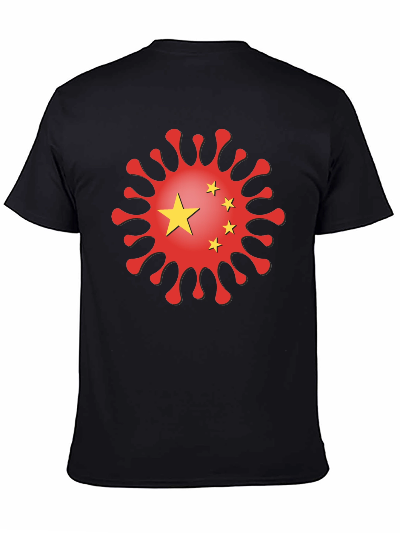 China Virus Graphic T-Shirt
