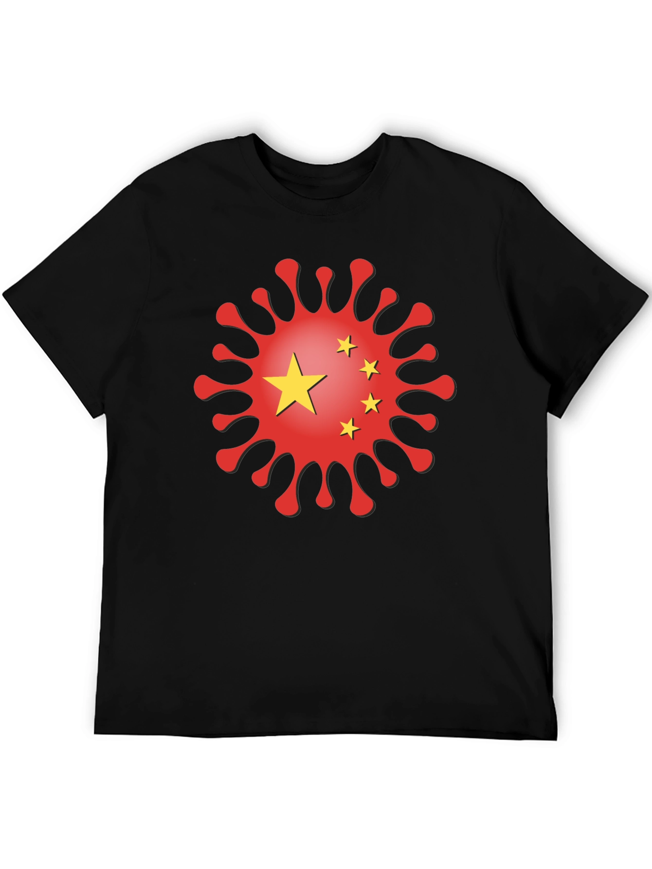 China Virus Graphic T-Shirt