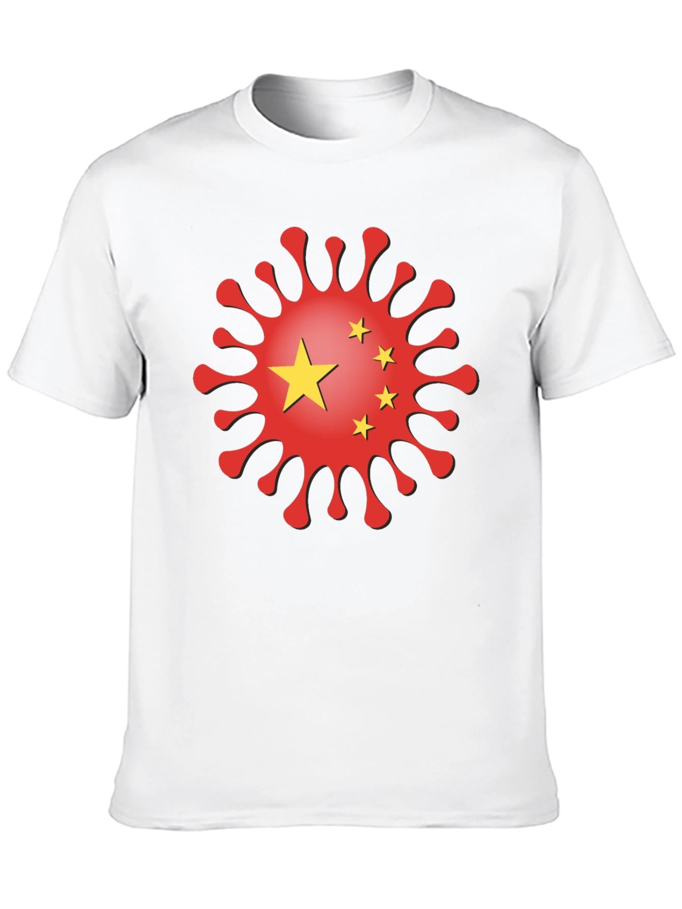 China Virus Graphic T-Shirt