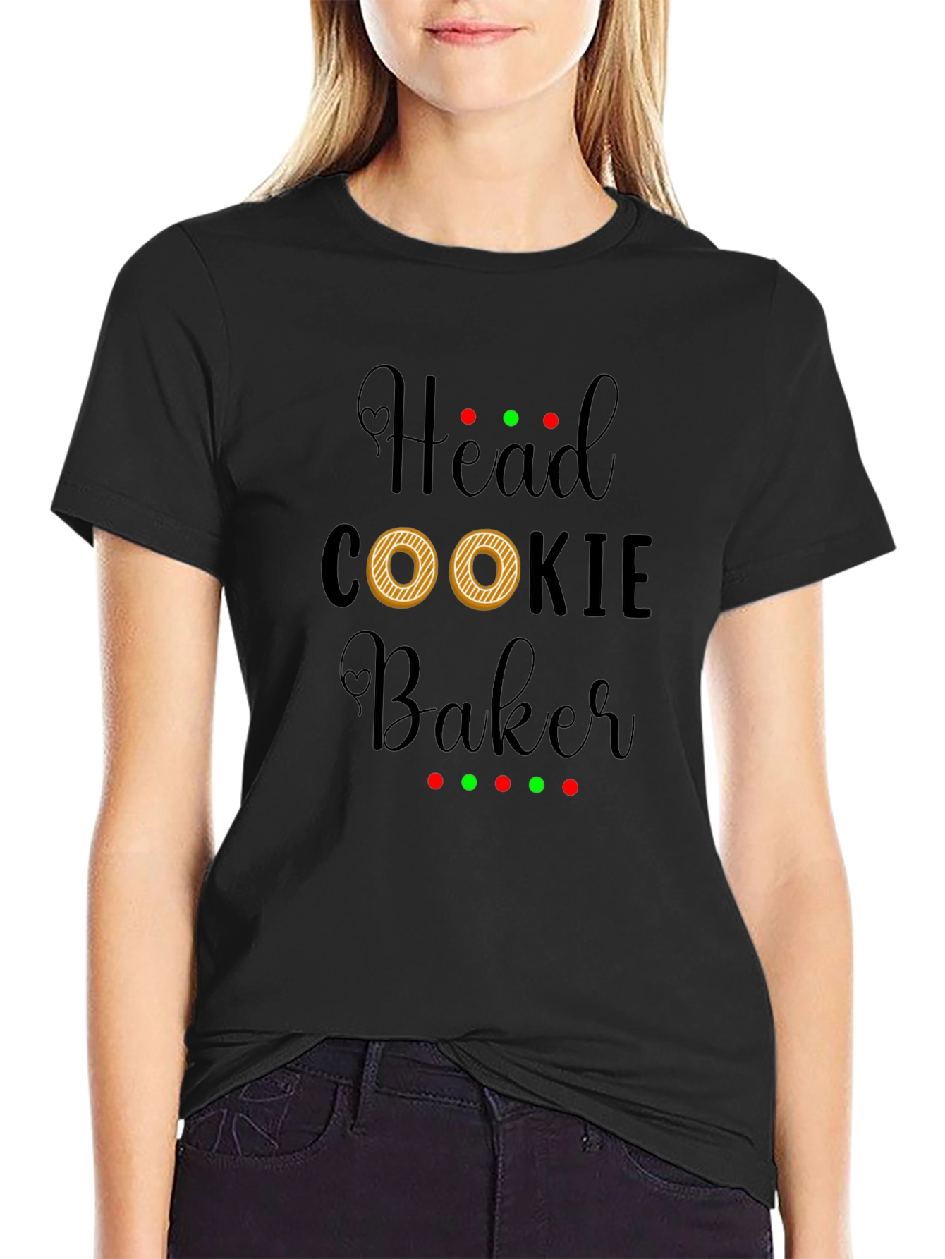 Head Cookie Baker Graphic T-Shirt