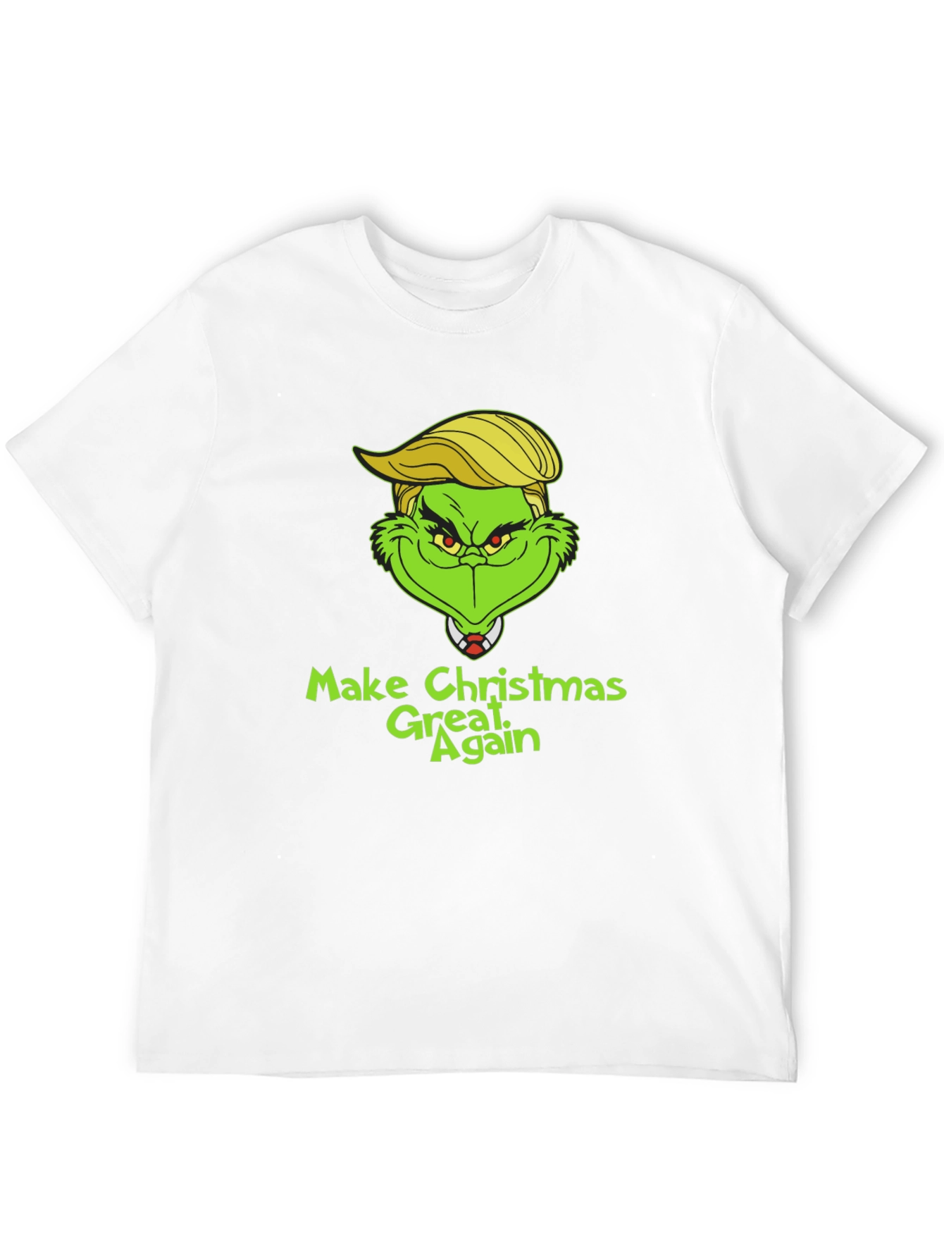 Grinch Trump Make Christmas Great Again T-Shirt