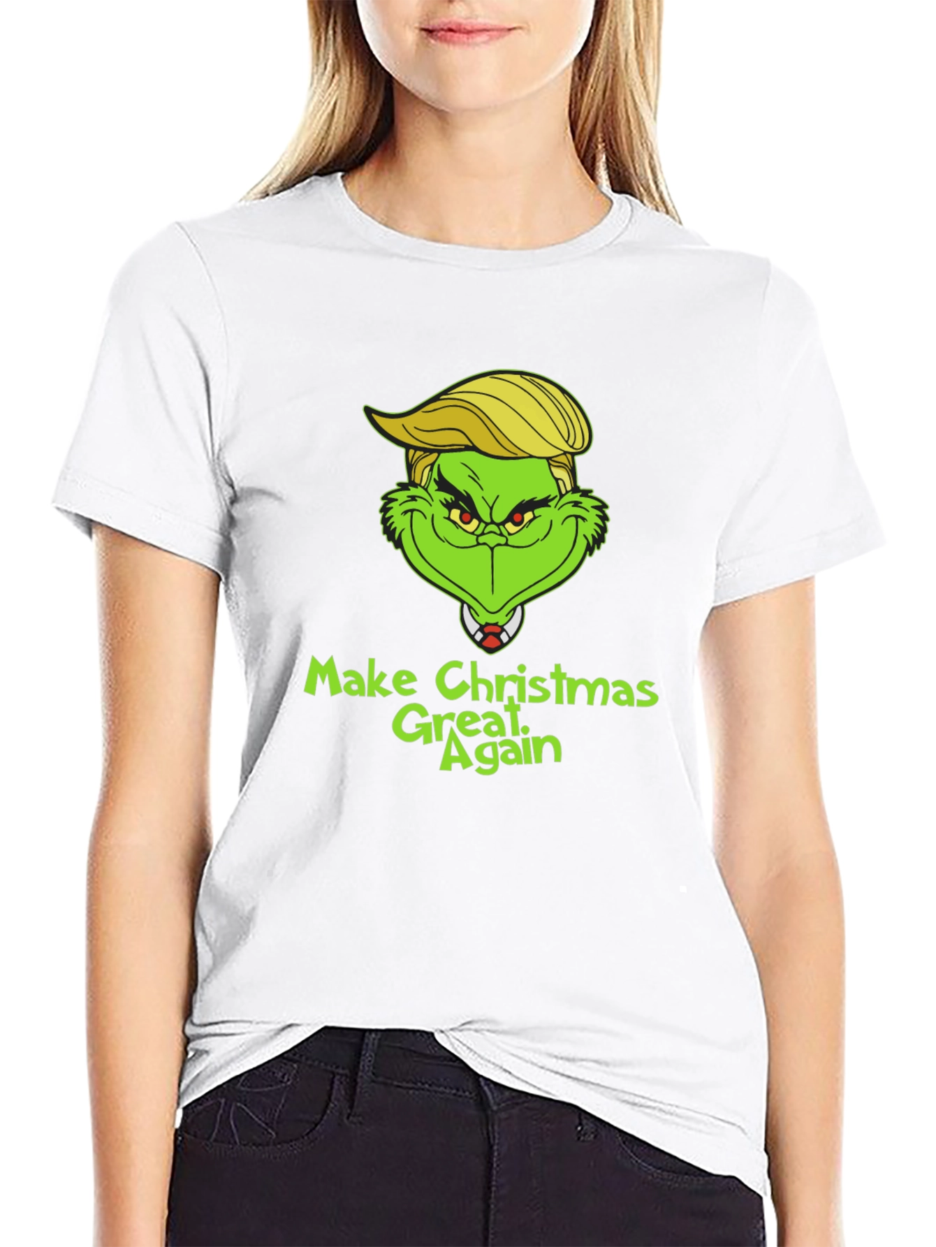 Grinch Trump Make Christmas Great Again T-Shirt