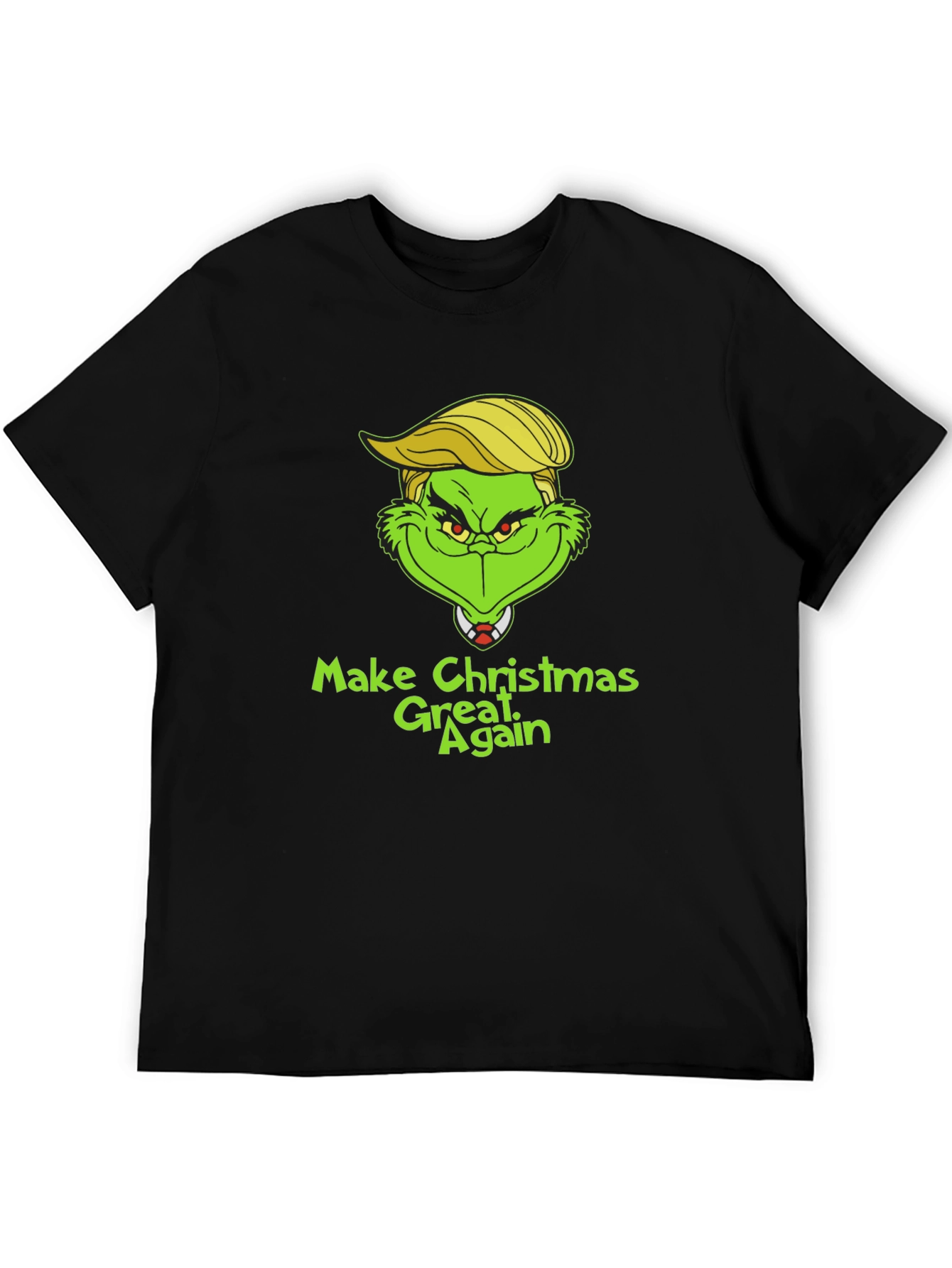 Grinch Trump Make Christmas Great Again T-Shirt