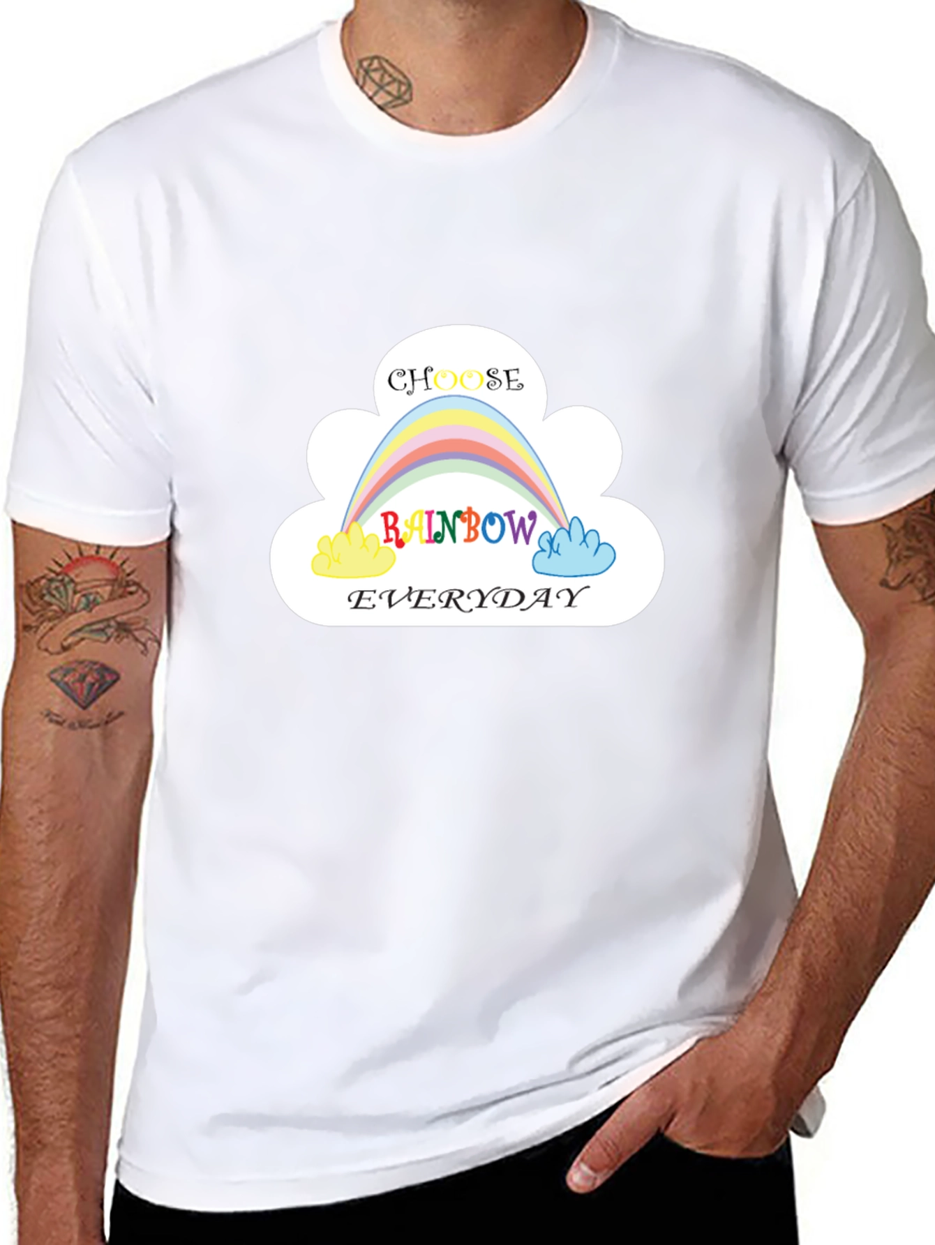 Rainbow Everyday Graphic Tee