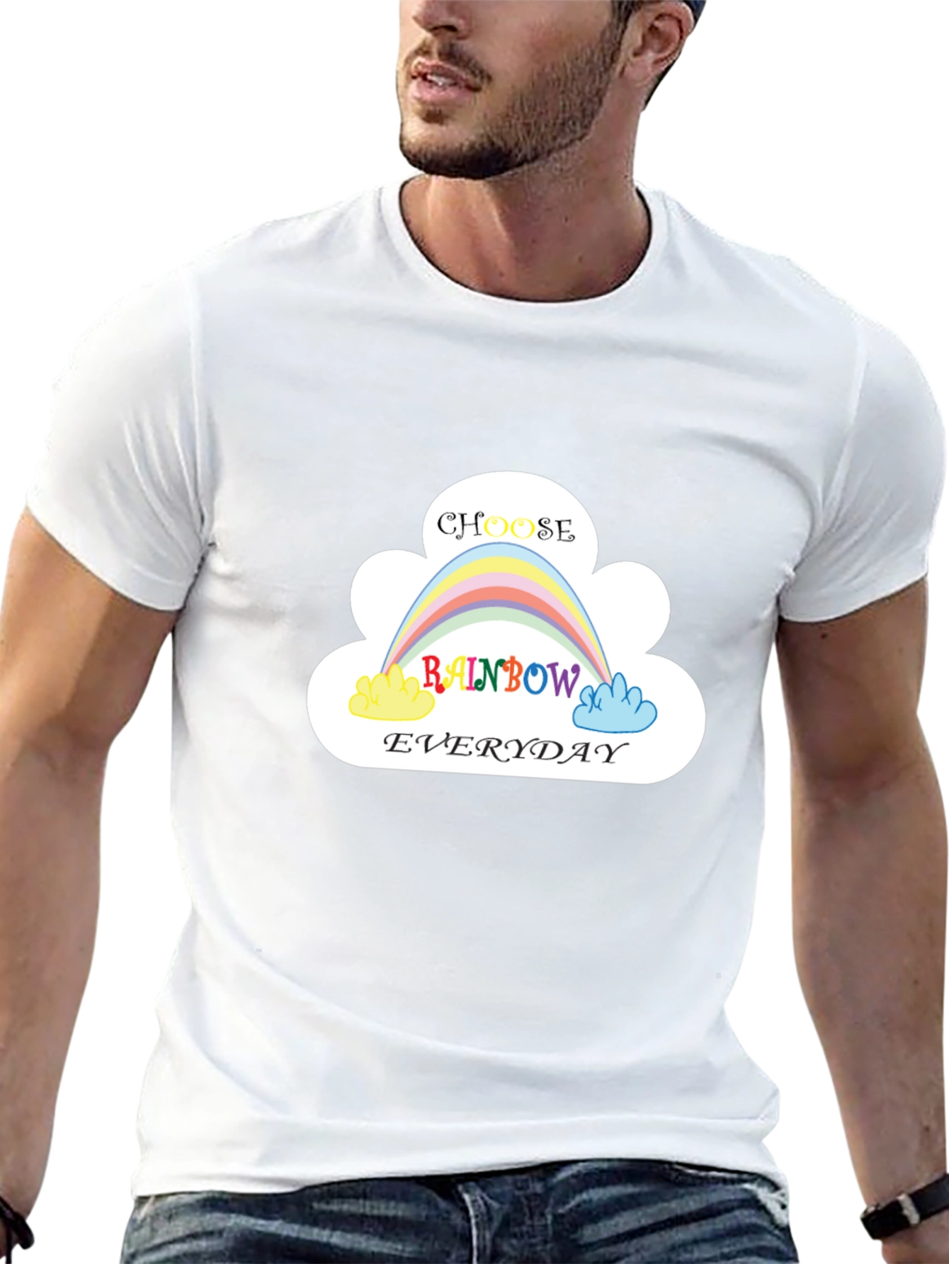Rainbow Everyday Graphic Tee