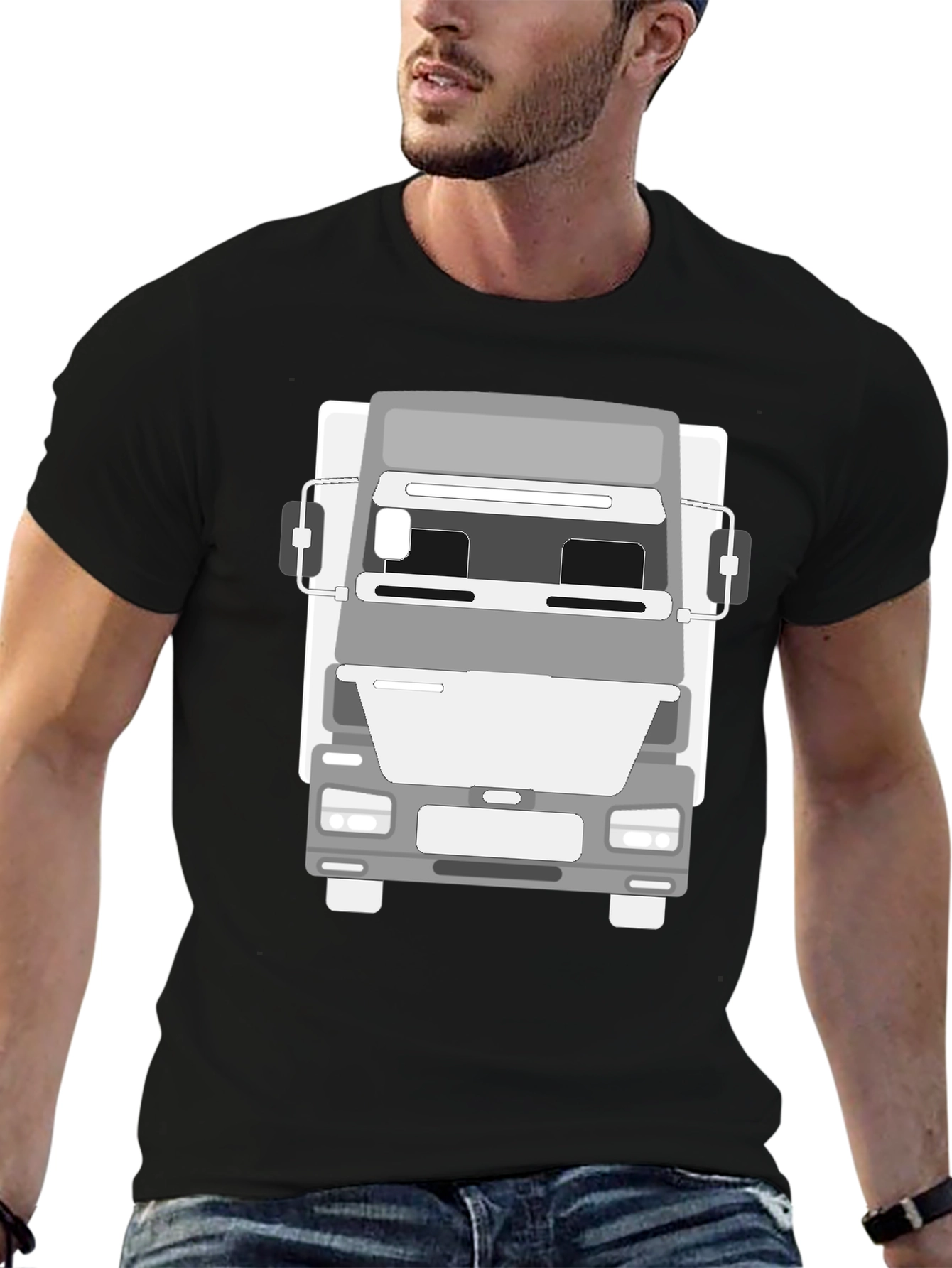 Truck Graphic T-Shirt - Modern Style