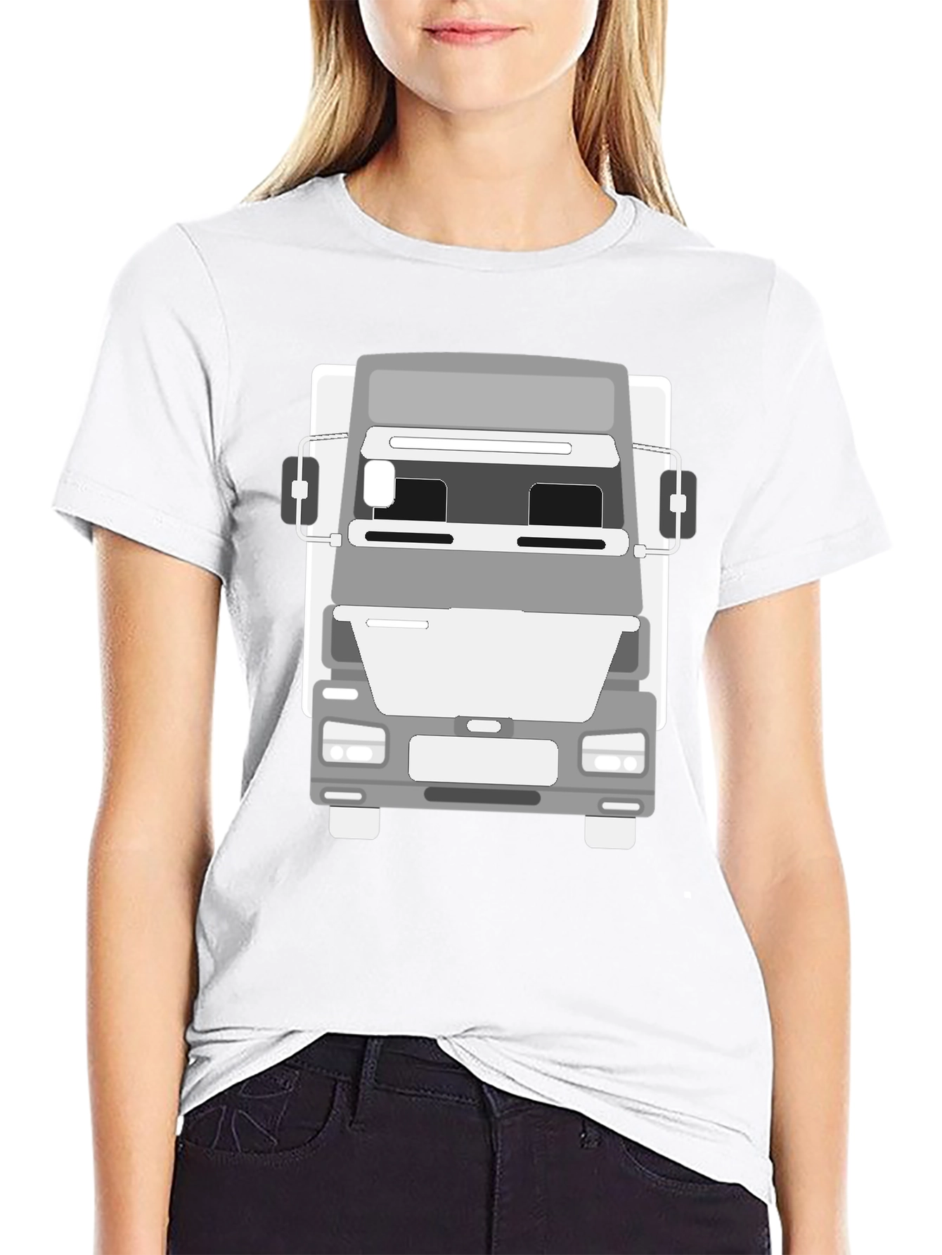 Truck Graphic T-Shirt - Modern Style