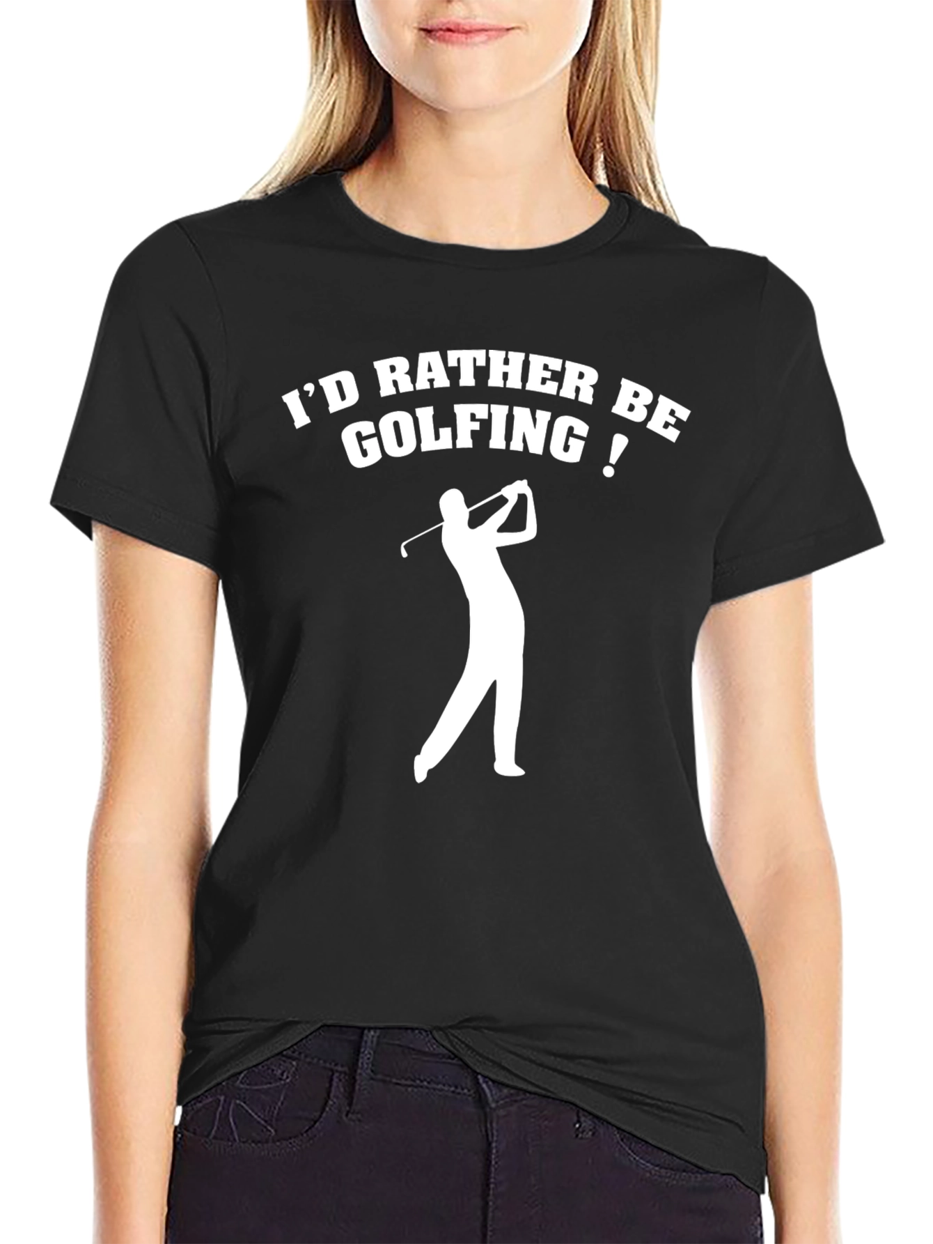Id Rather Be Golfing Tee