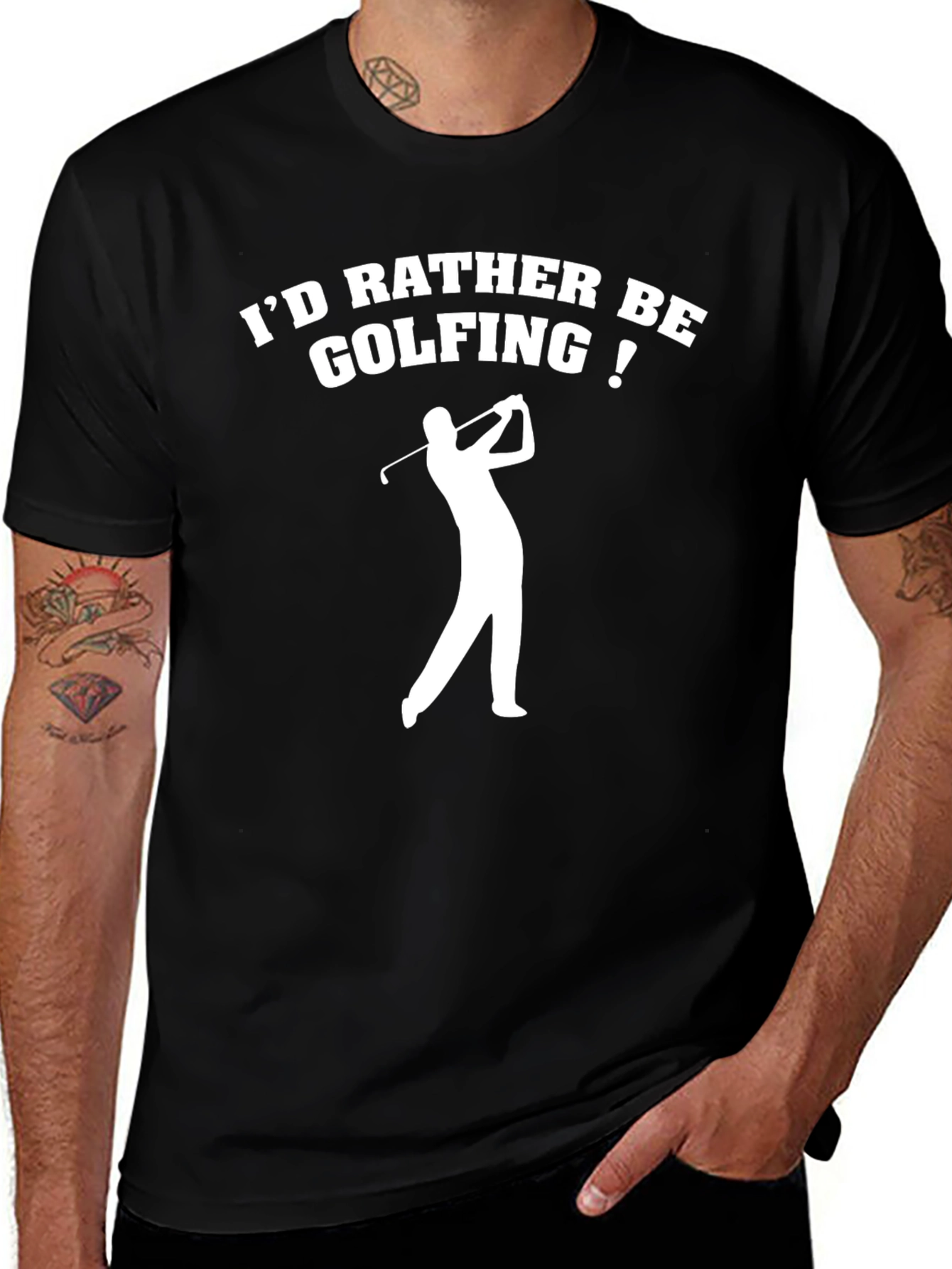 Id Rather Be Golfing Tee