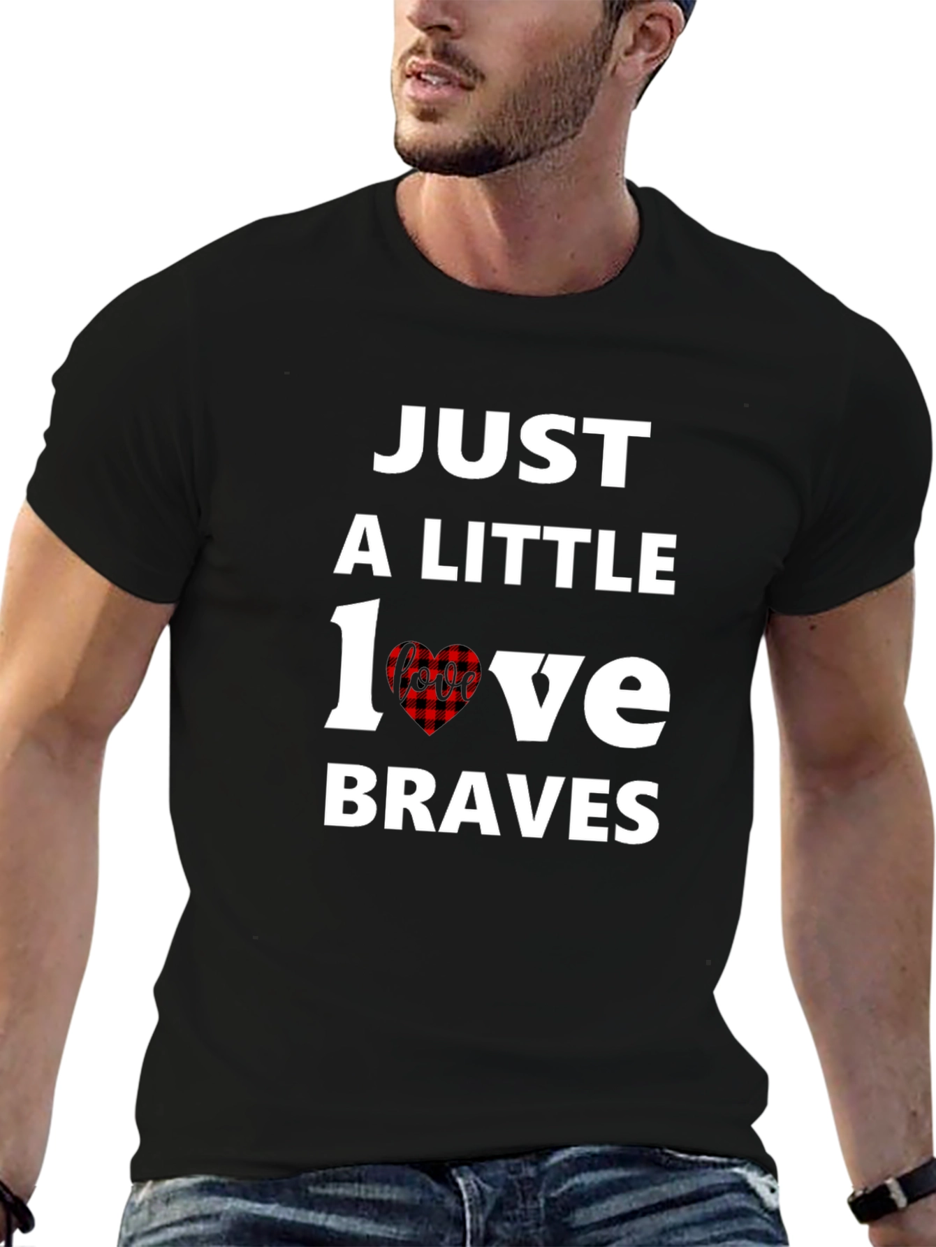 Just a Little Love Braves Graphic Tee