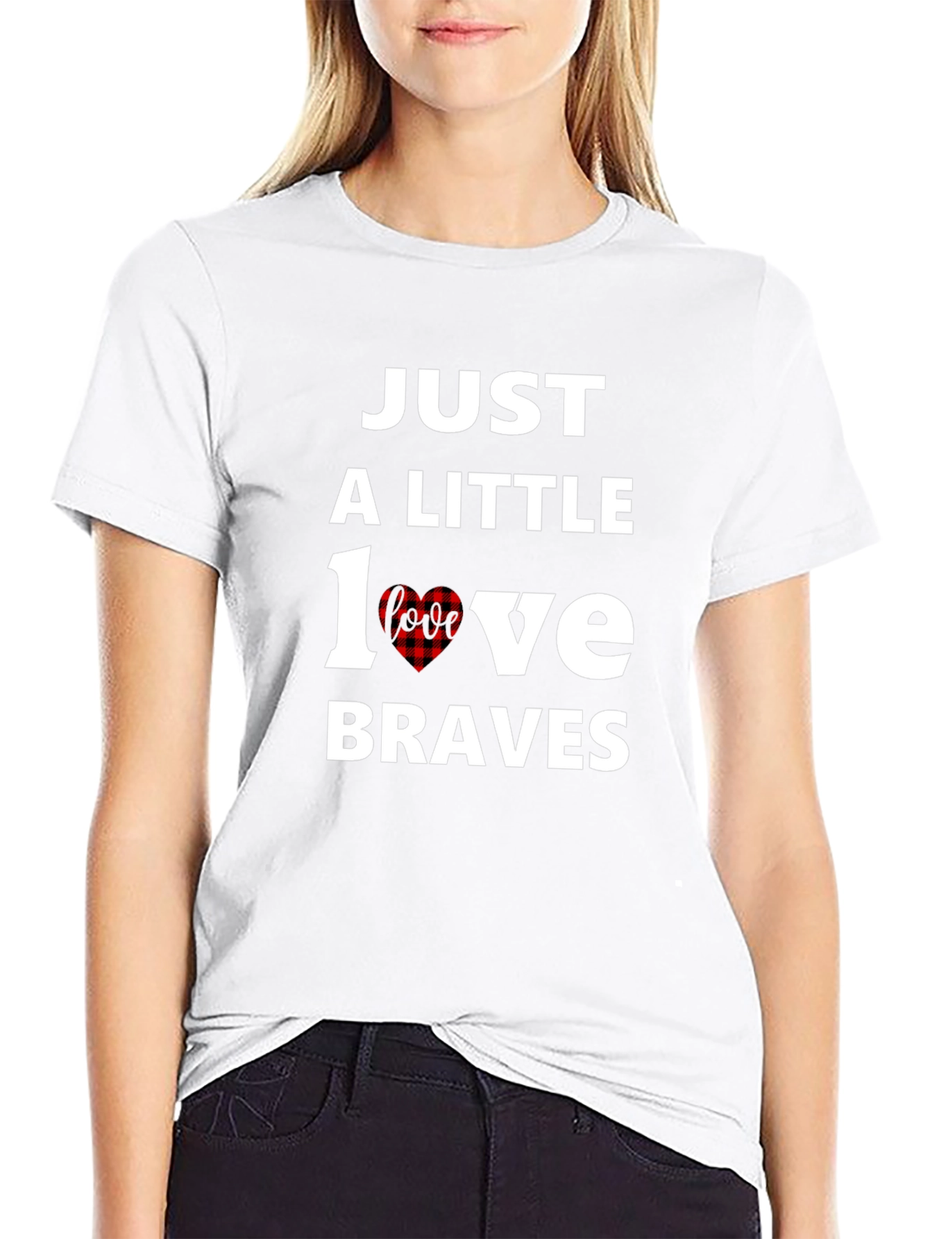 Just a Little Love Braves Graphic Tee